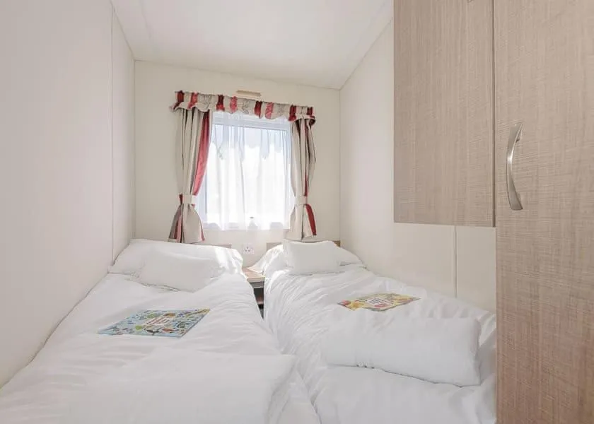 Bedroom, Bed in Tan Rallt Holiday Park & Spa