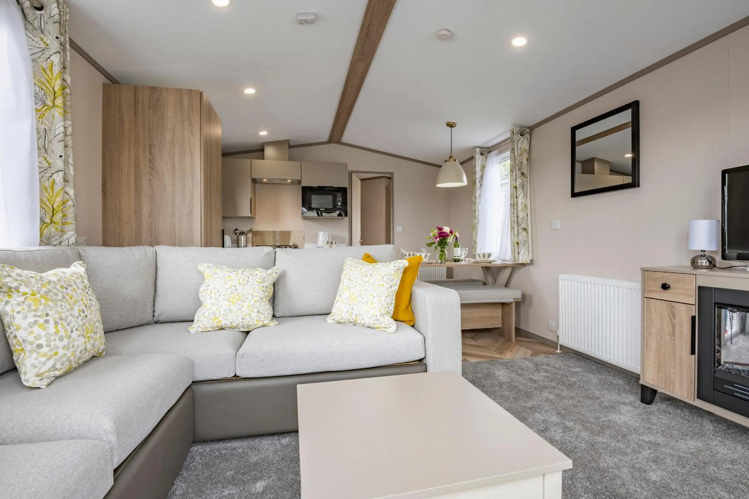 Living room in Tan Rallt Holiday Park & Spa