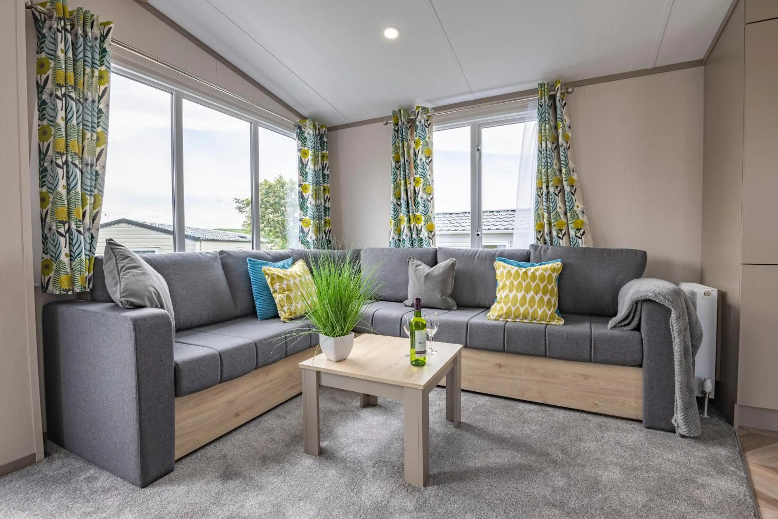 Living room in Tan Rallt Holiday Park & Spa