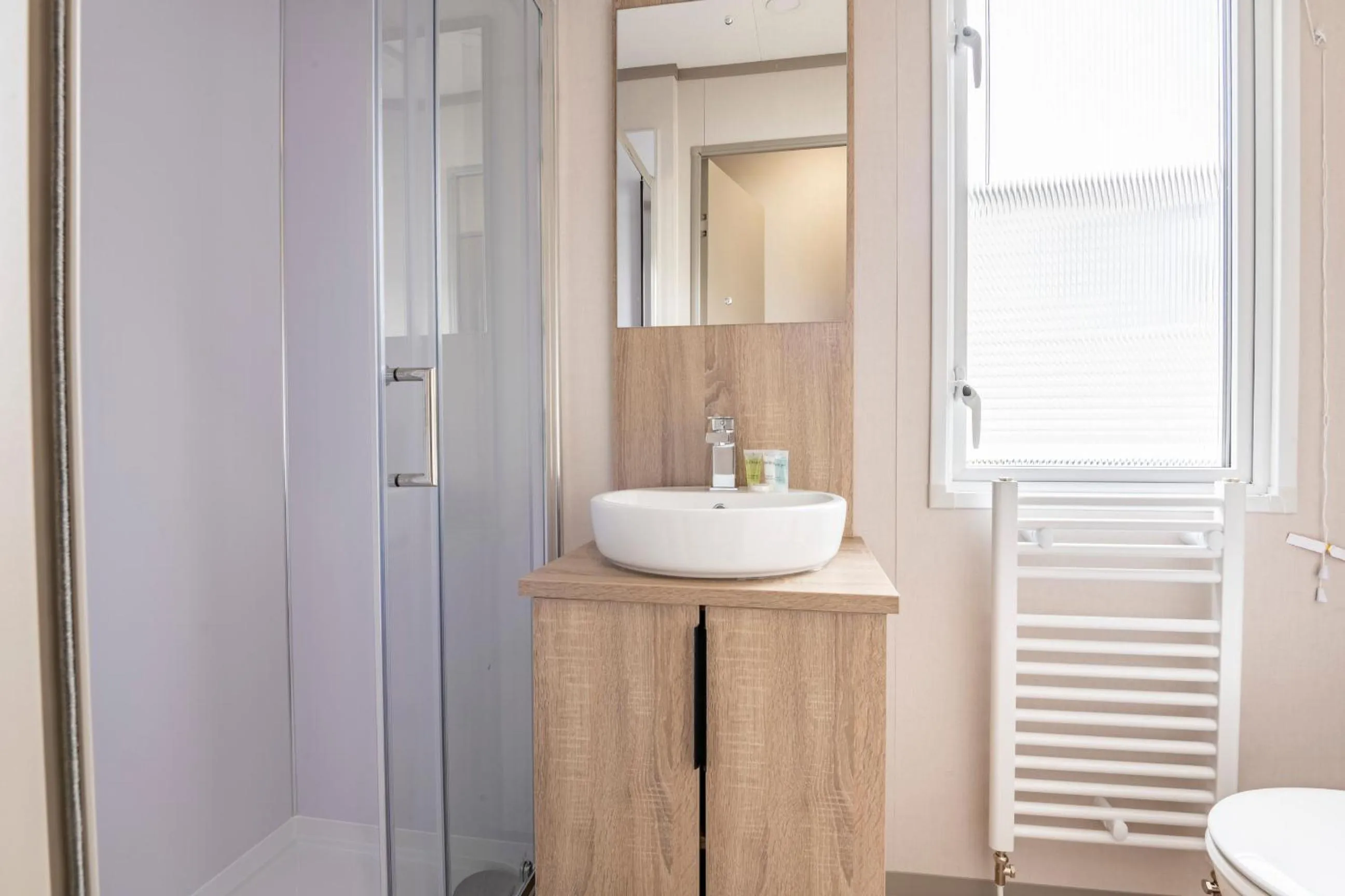 Bathroom in Tan Rallt Holiday Park & Spa