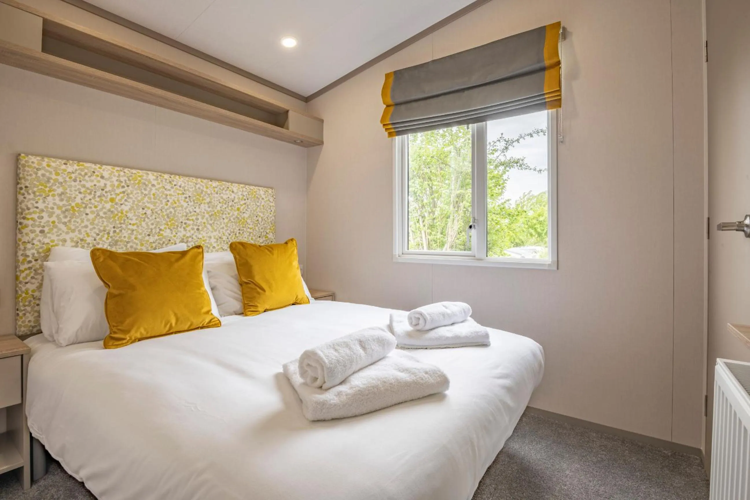 Bedroom, Bed in Tan Rallt Holiday Park & Spa