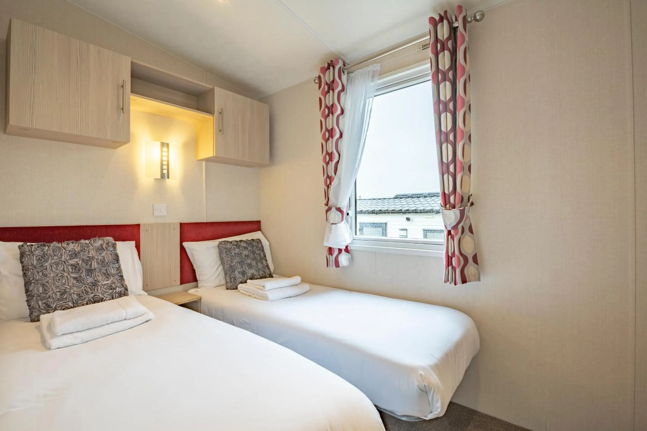 Bedroom, Bed in Tan Rallt Holiday Park & Spa