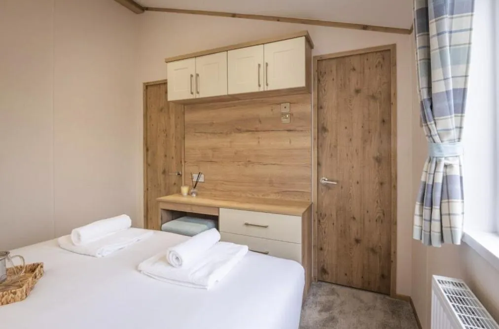 Bed in Tan Rallt Holiday Park & Spa