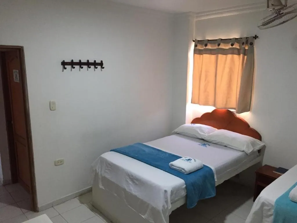 Bed in Hotel Monaco De Riohacha