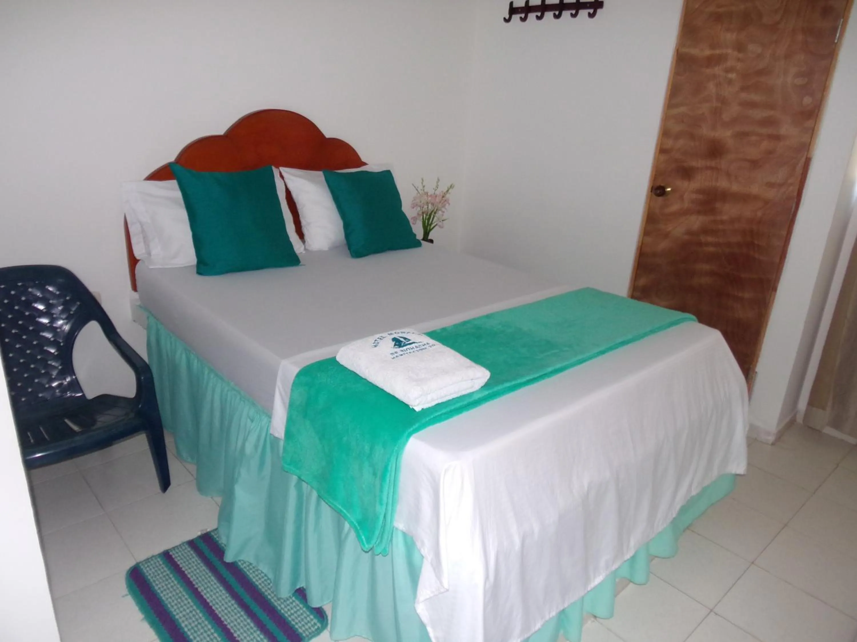 Bed in Hotel Monaco De Riohacha