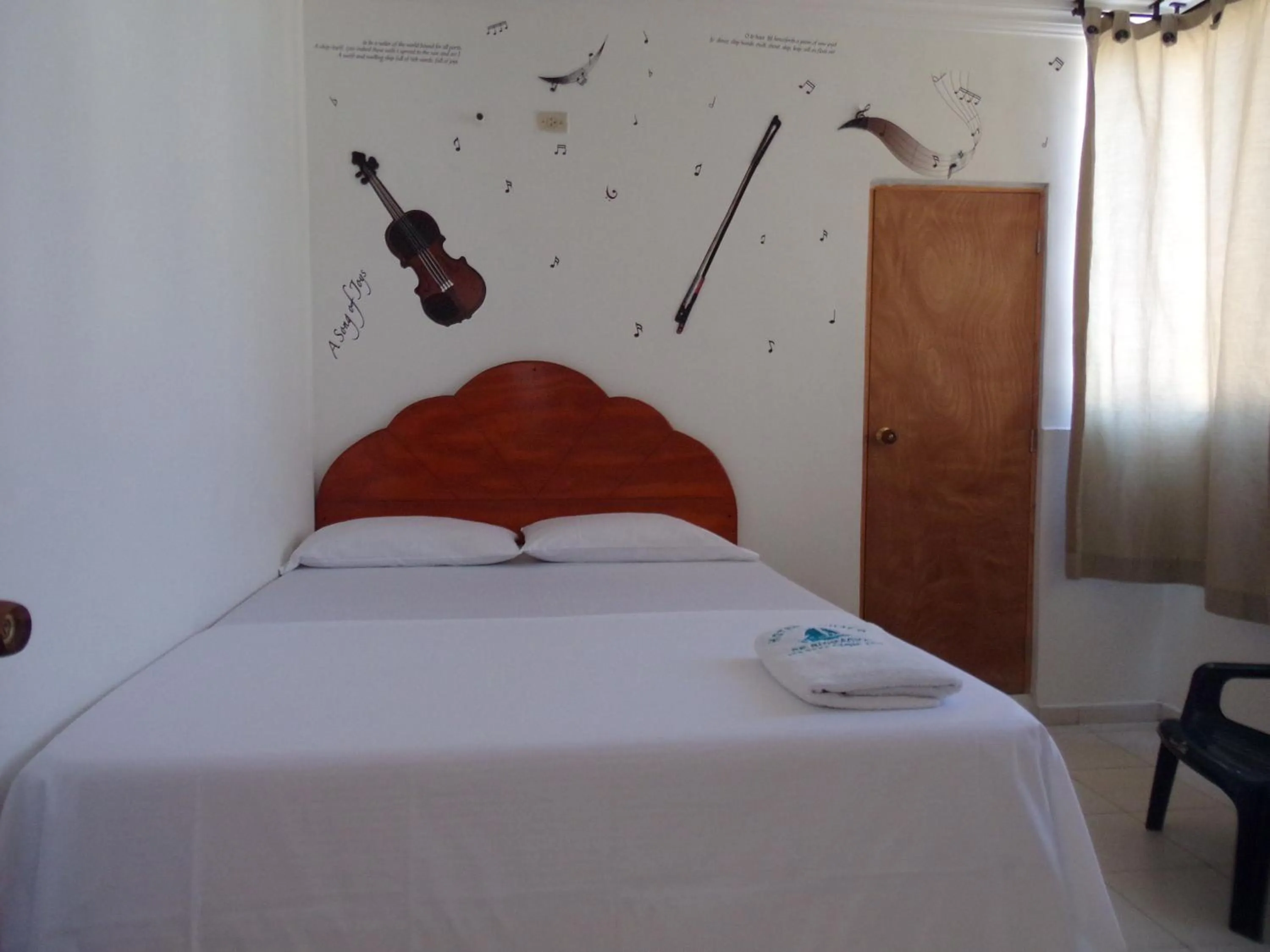 Bed in Hotel Monaco De Riohacha