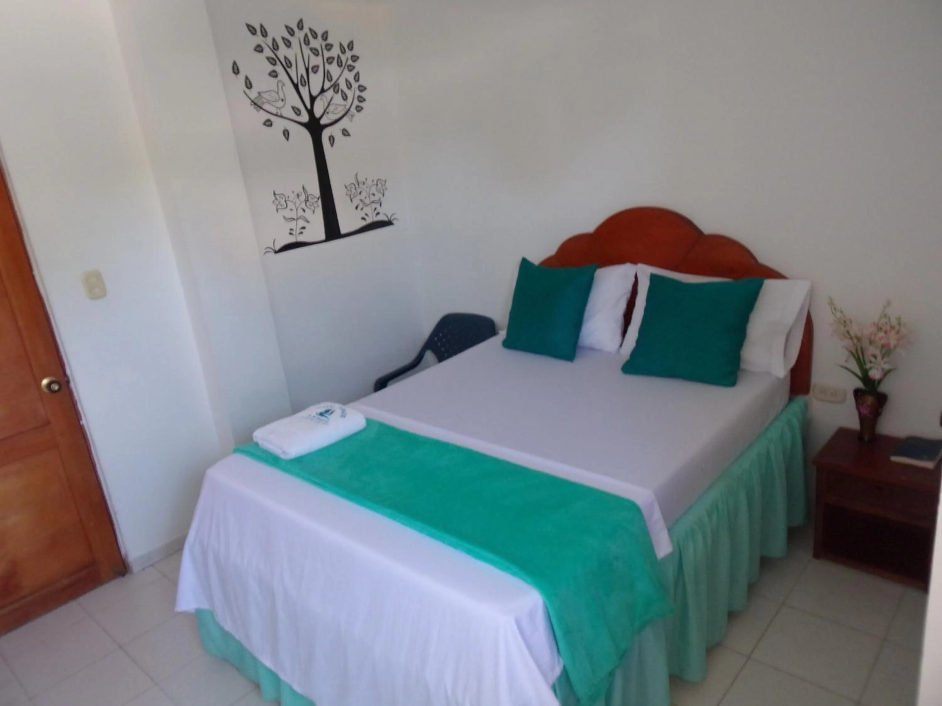 Bed in Hotel Monaco De Riohacha