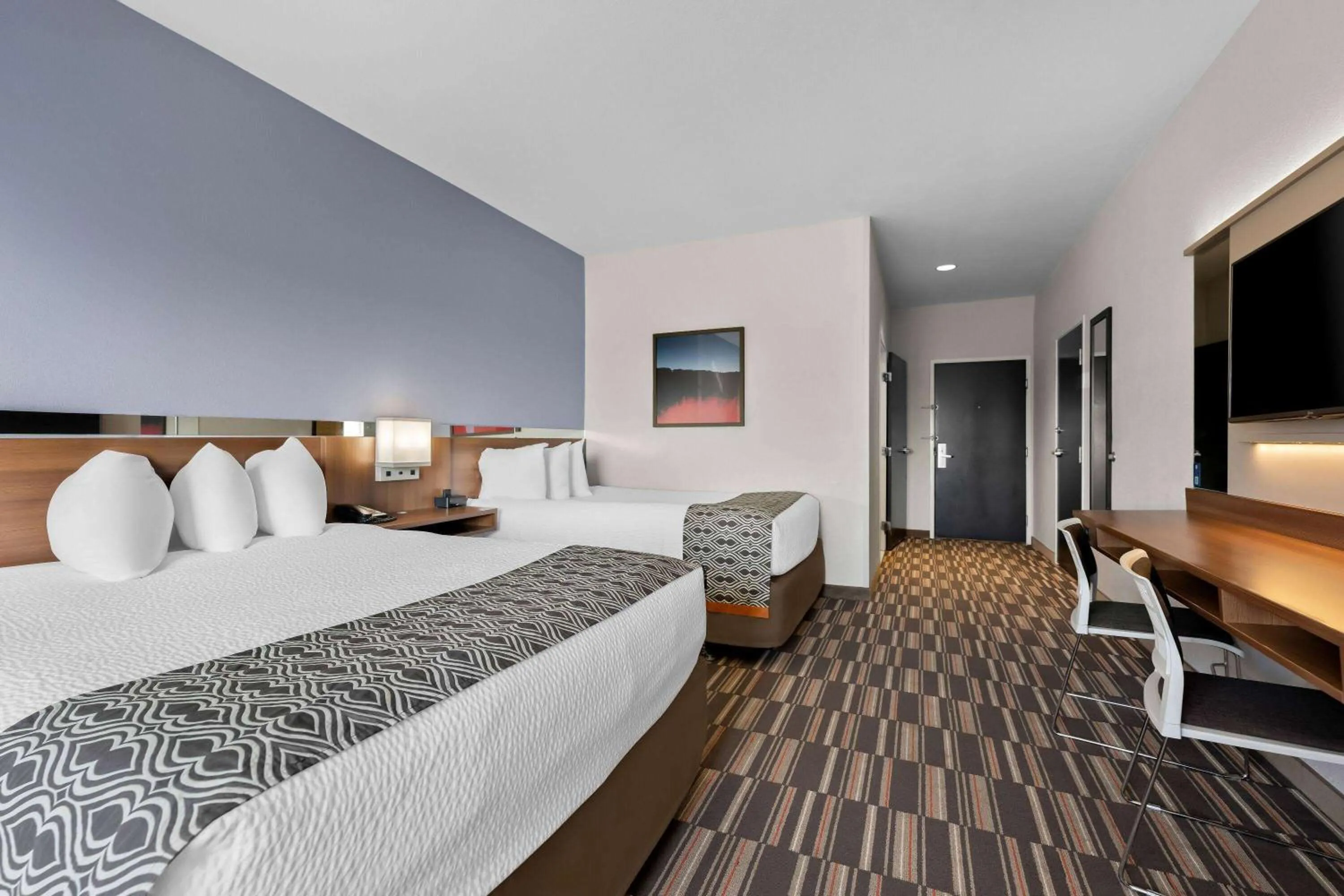 Bed in Microtel Inn & Suites by Wyndham Sweetwater