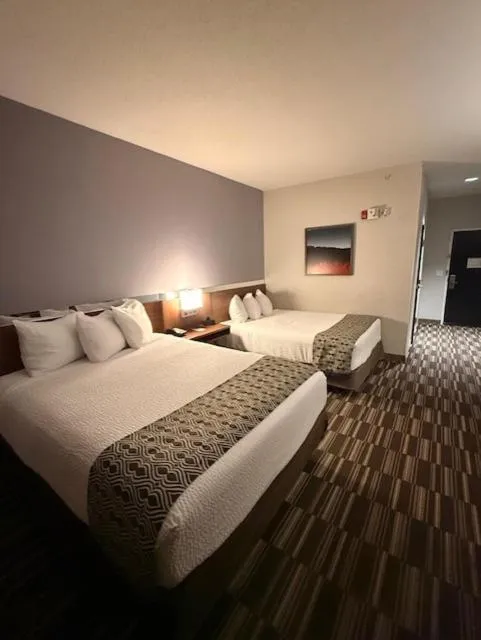 Bed in Microtel Inn & Suites by Wyndham Altoona
