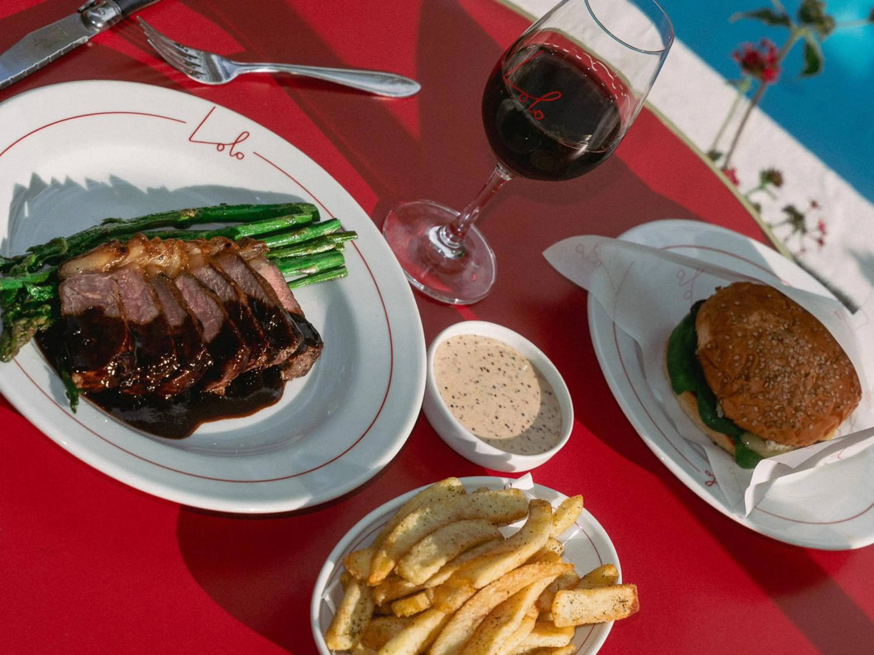 Food and drinks in Céline & Lolo