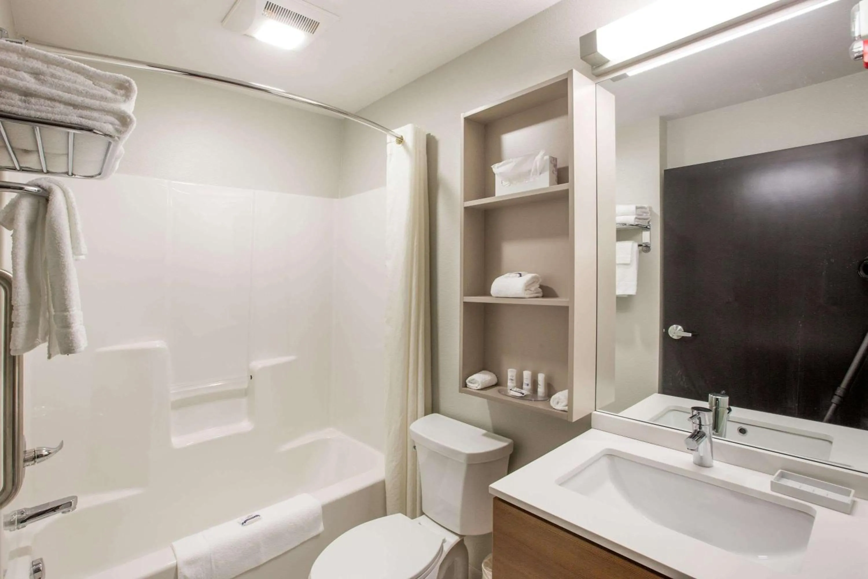 Bathroom in Microtel Inn & Suites by Wyndham Tioga