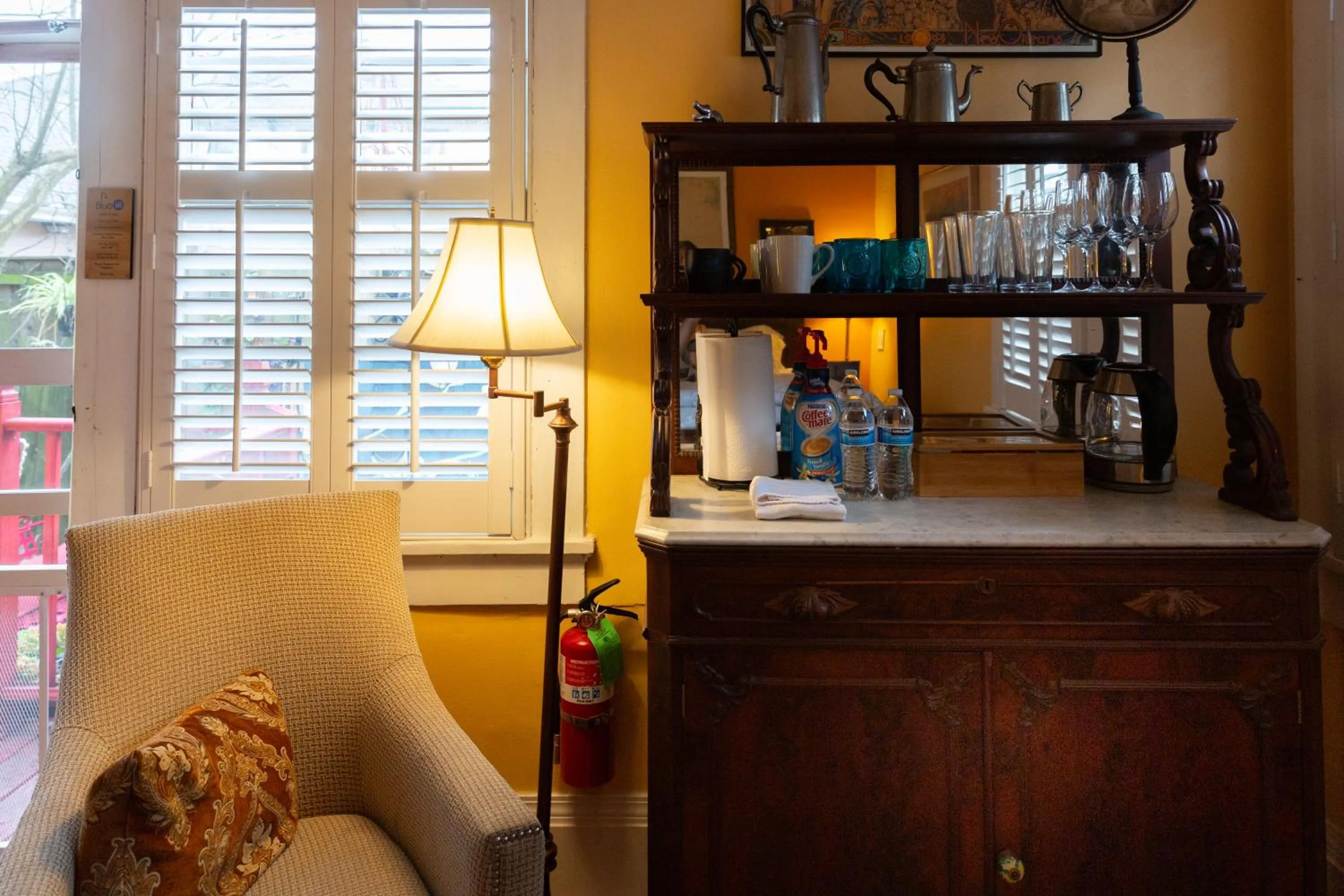 Kitchen or kitchenette in The Blue60 Marigny Inn