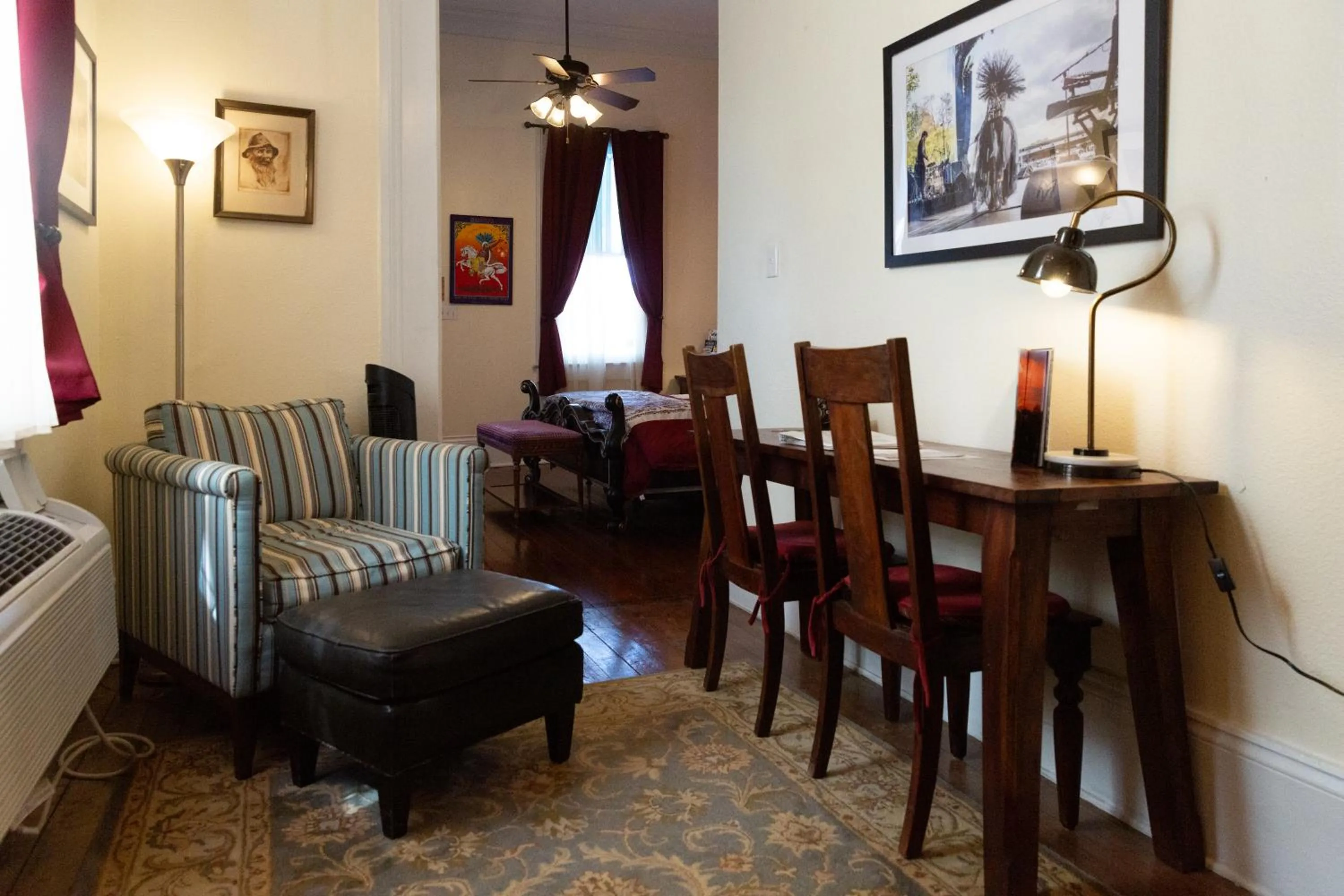 Seating area in The Blue60 Marigny Inn