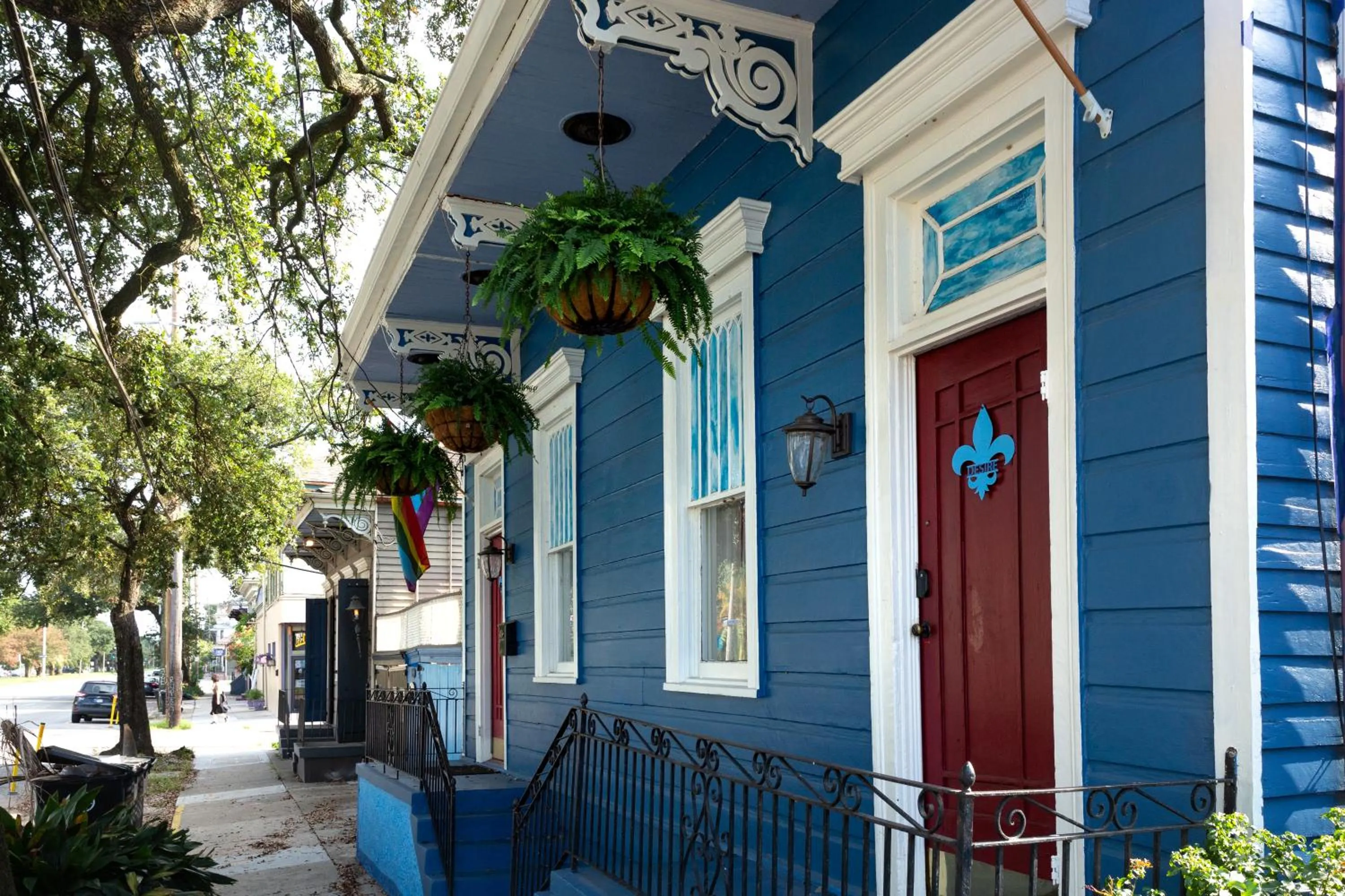 Facade/entrance in The Blue60 Marigny Inn