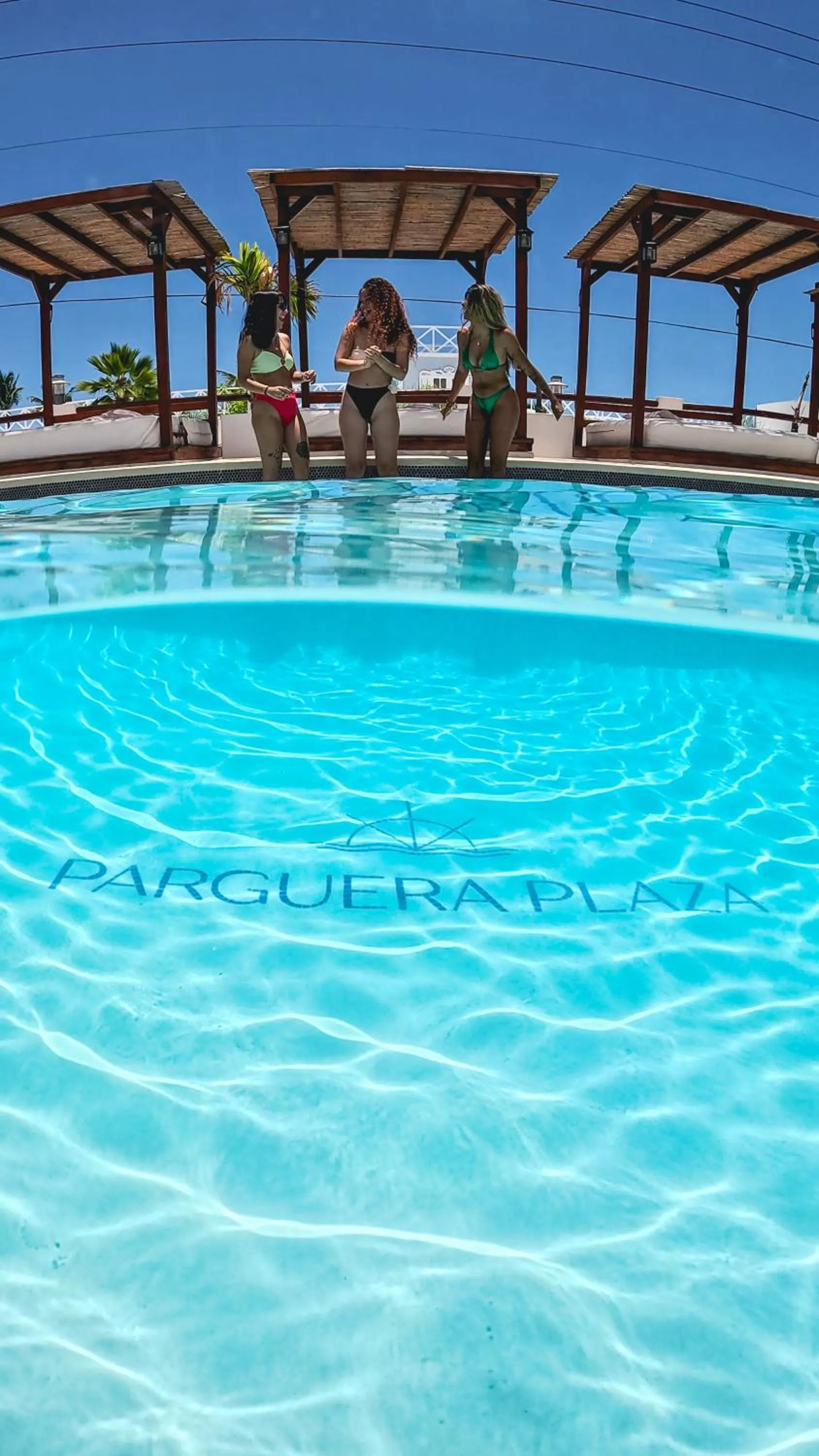 Pool view in Parguera Plaza Hotel - Adults Only