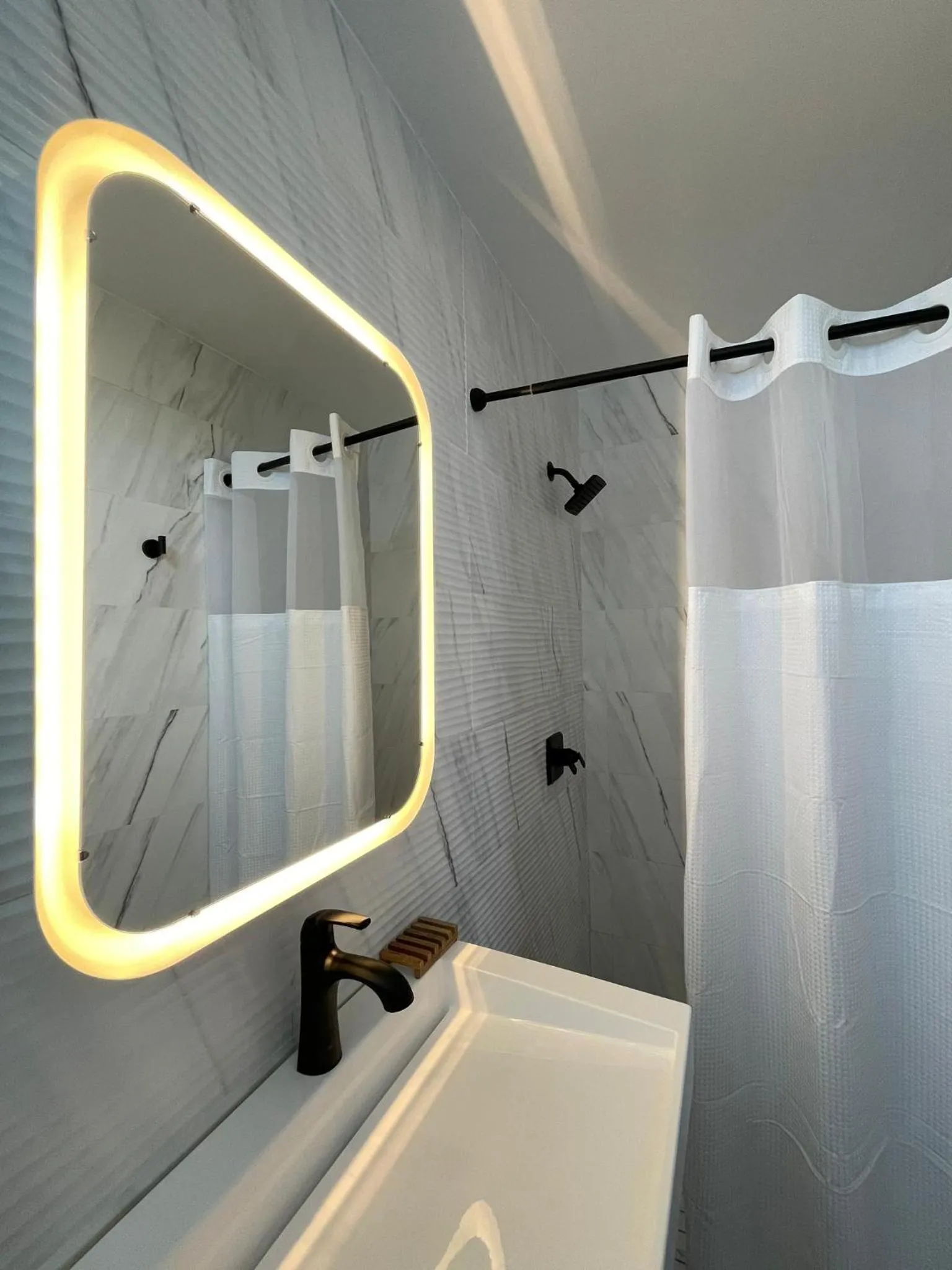 Bathroom in Parguera Plaza Hotel - Adults Only