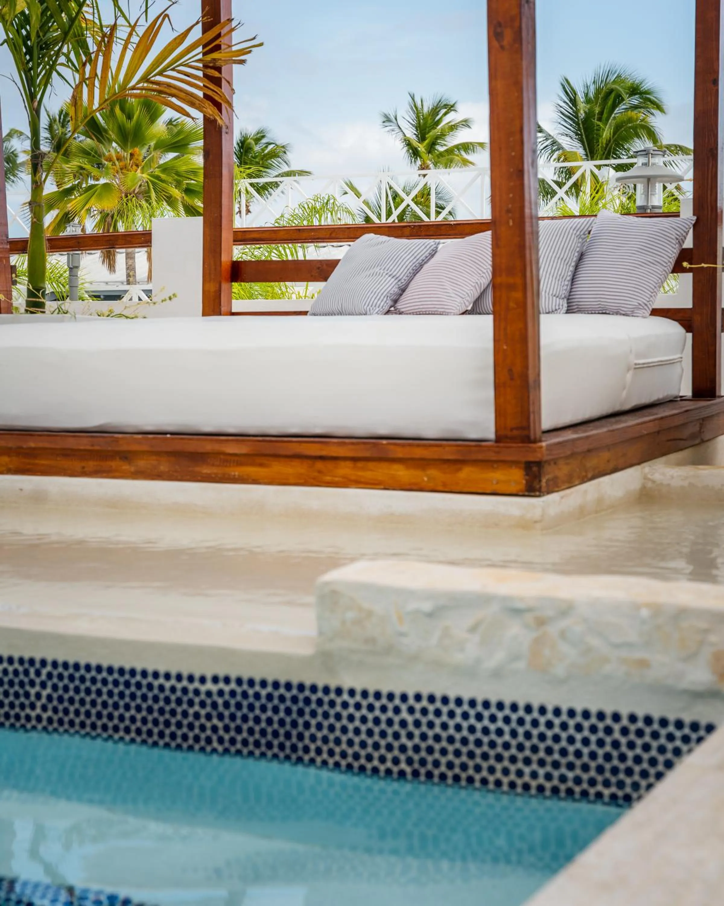 Pool view in Parguera Plaza Hotel - Adults Only