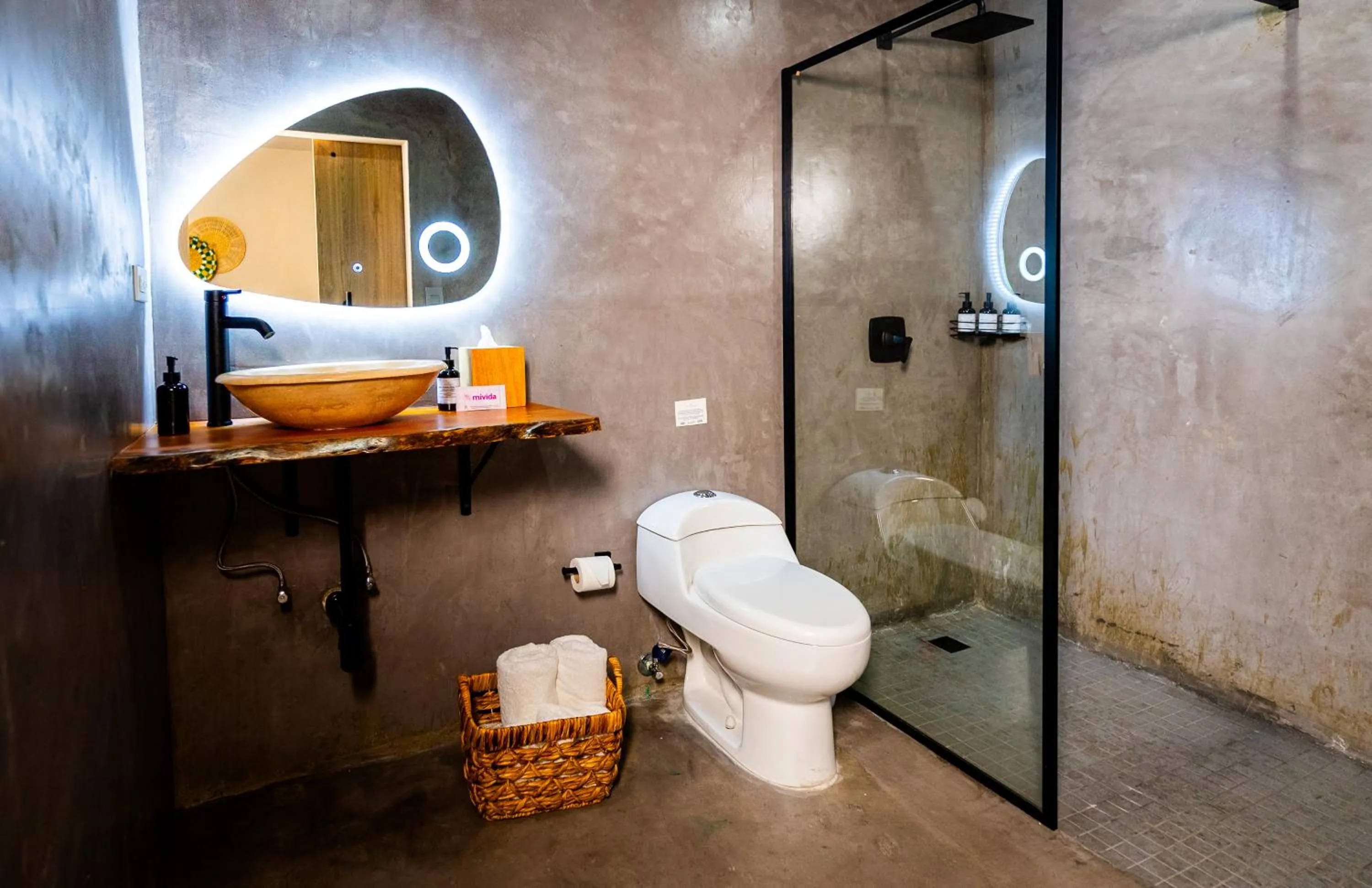 Bathroom in Parguera Plaza Hotel - Adults Only