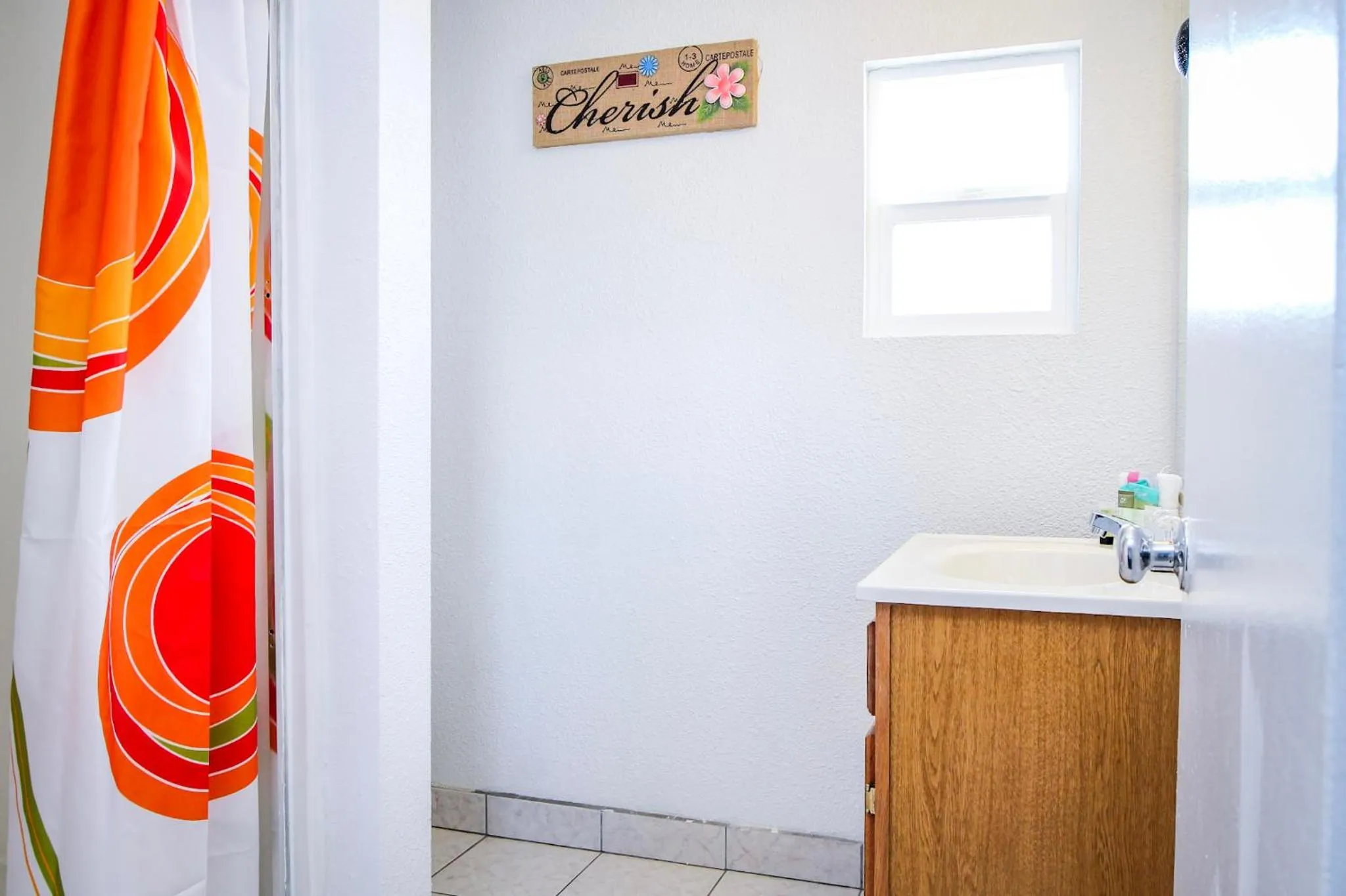 Bathroom in Baker City Motel & RV