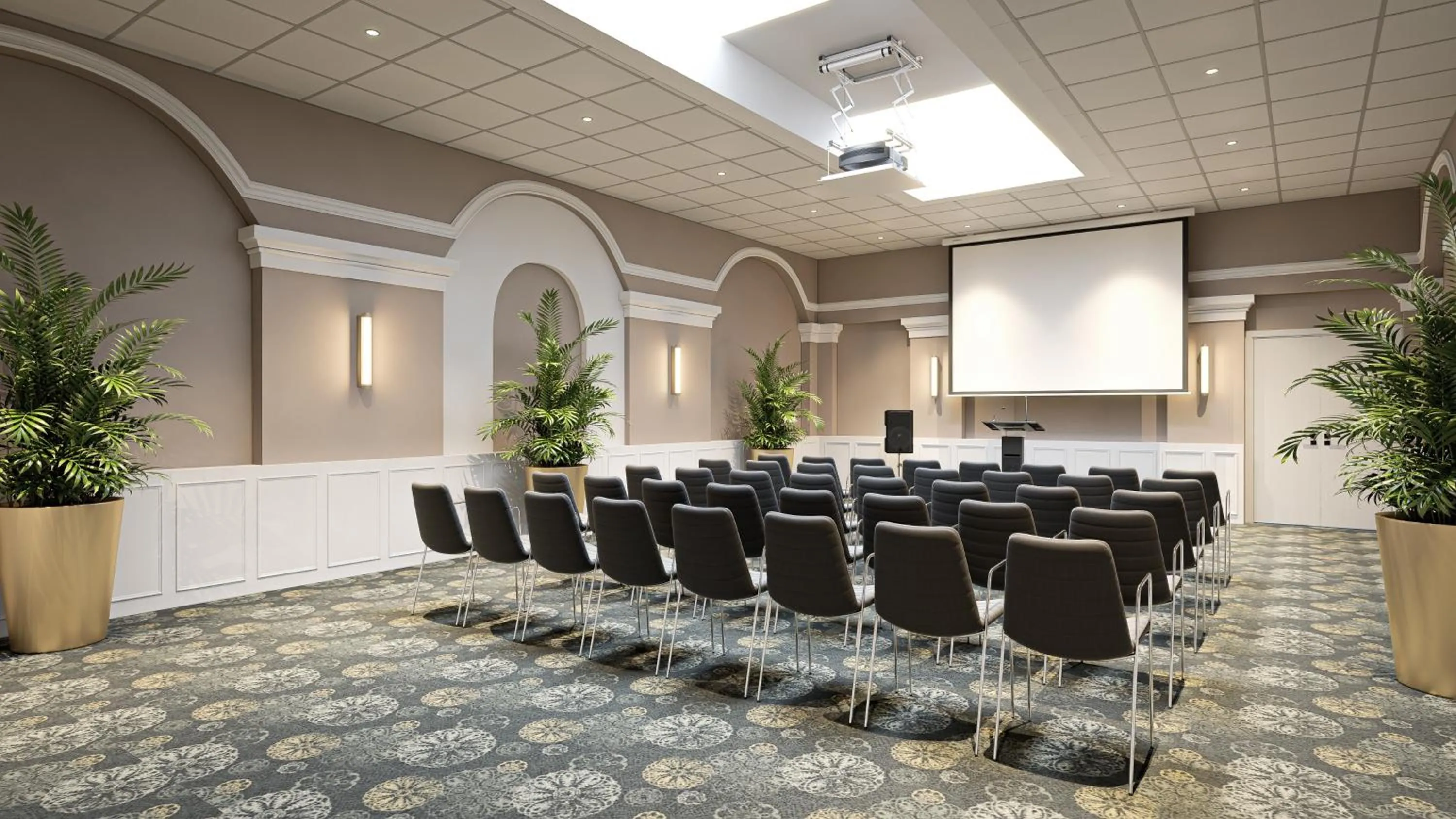 Meeting/conference room in BasiliQ Hotel