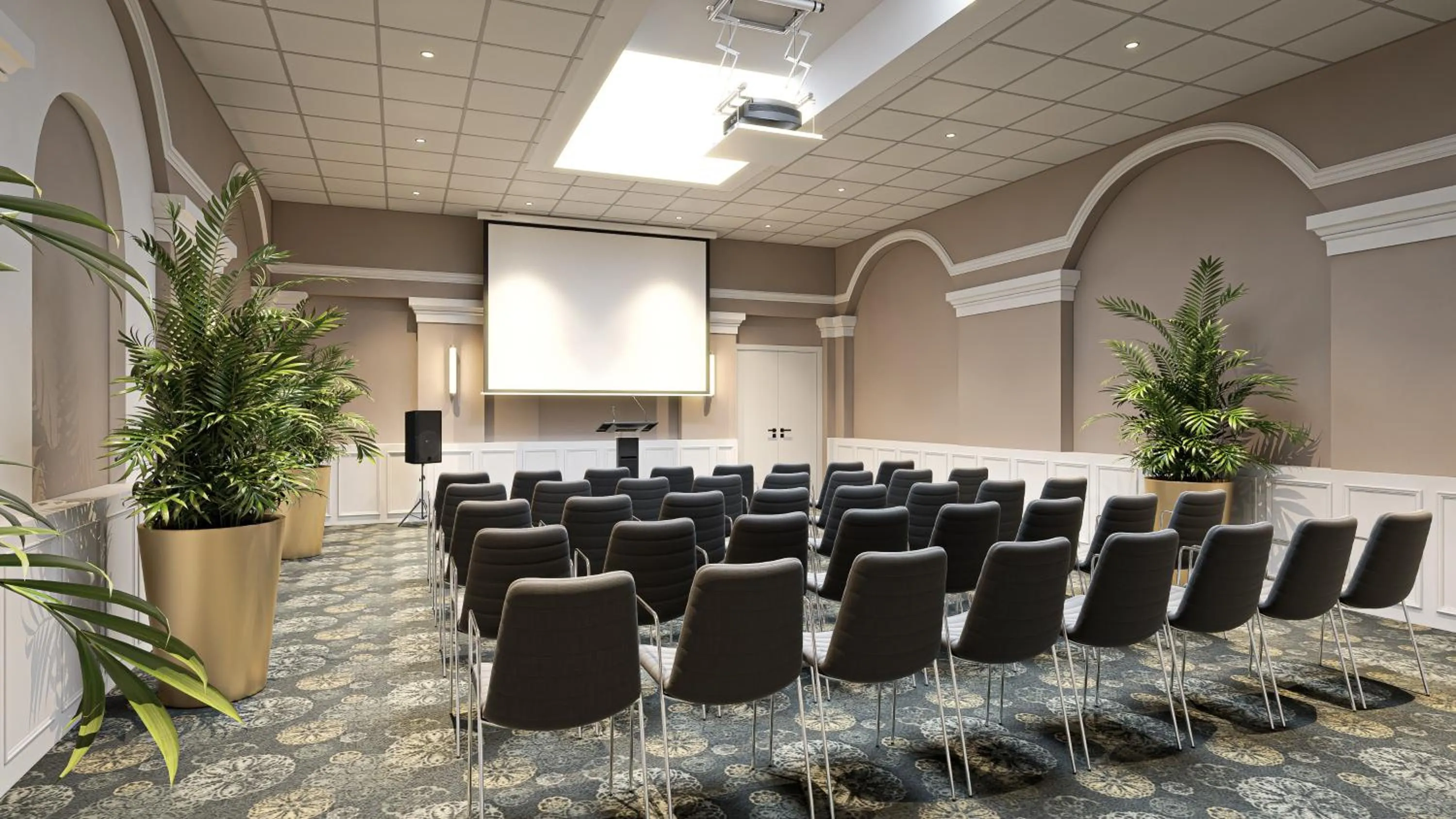 Meeting/conference room in BasiliQ Hotel