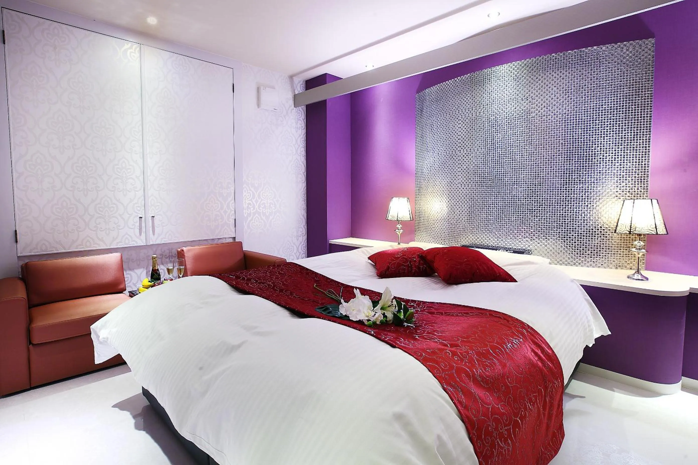 Bed in Hotel L'eclair (Adult Only)