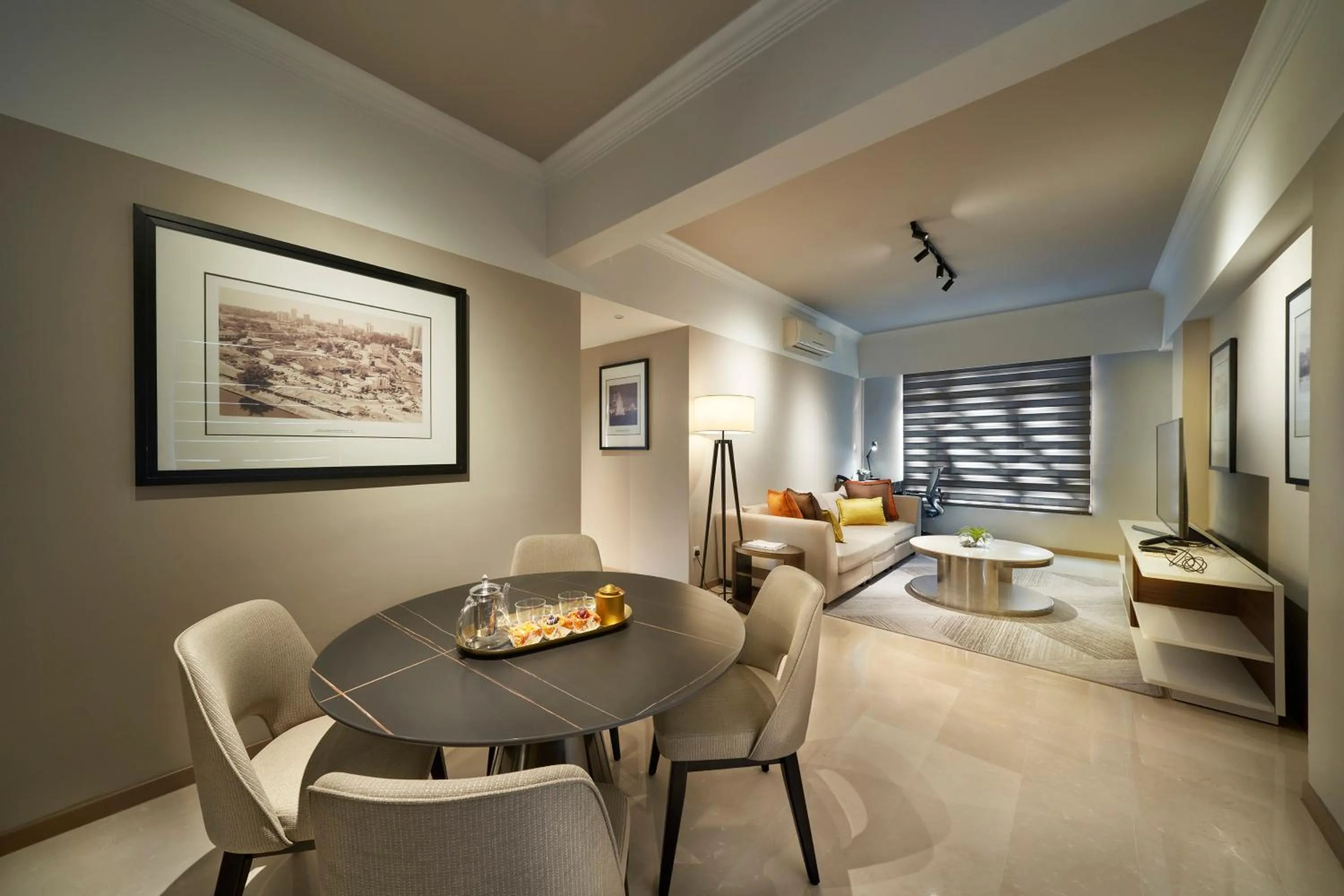 Living room in Great World Residences