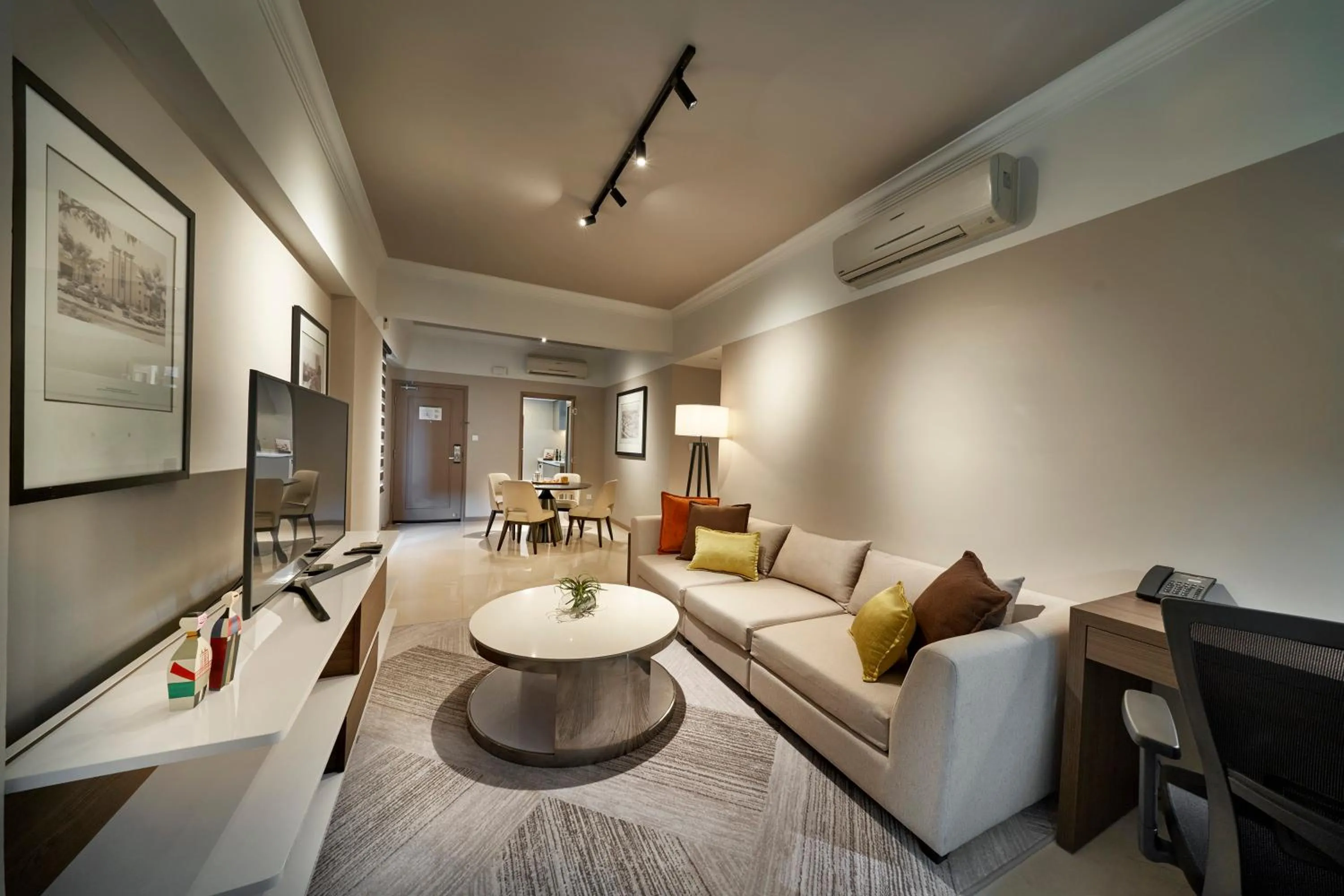 Living room in Great World Residences