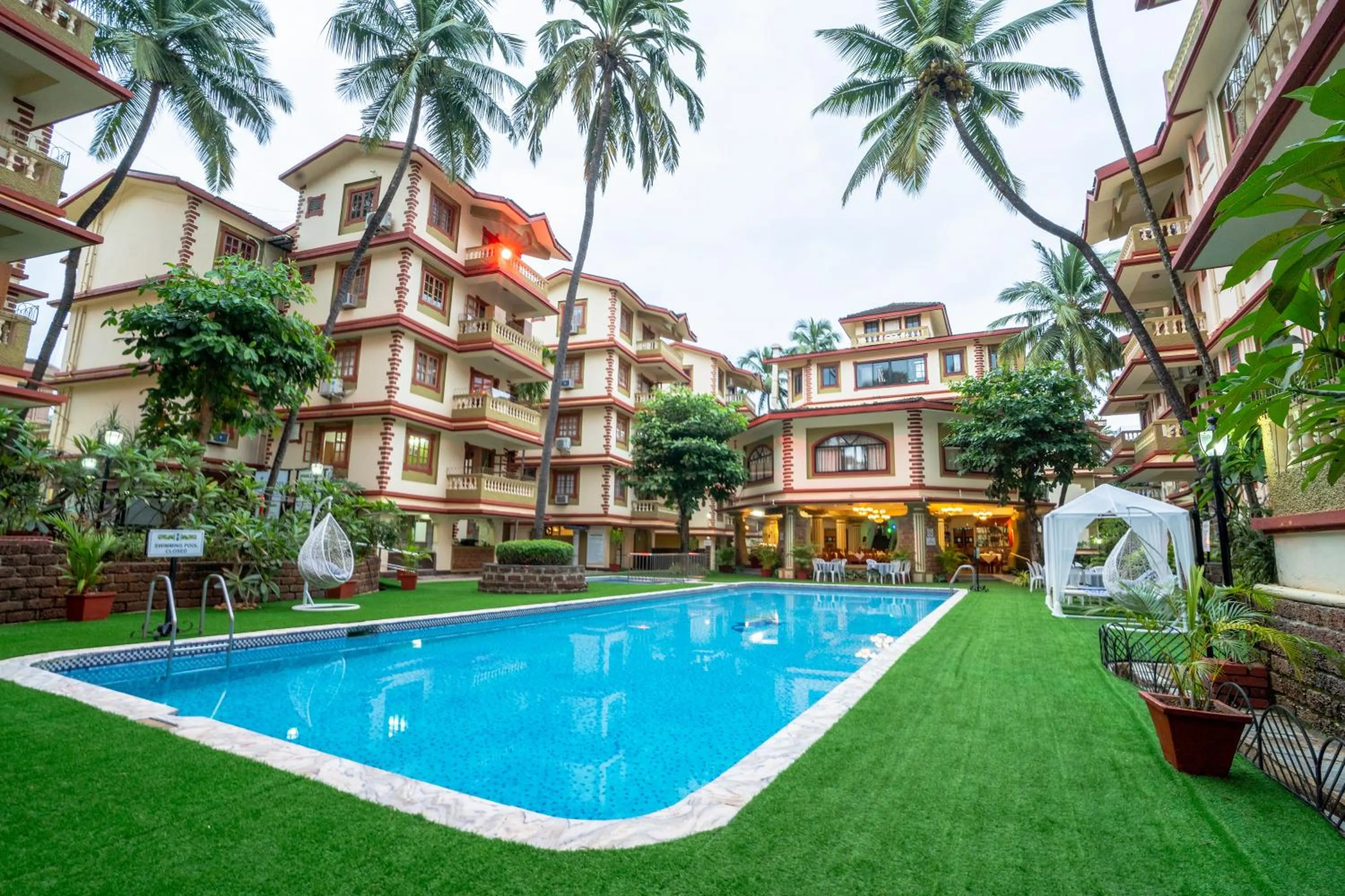 Property building in Lillywoods Highland Beach Resort- Candolim