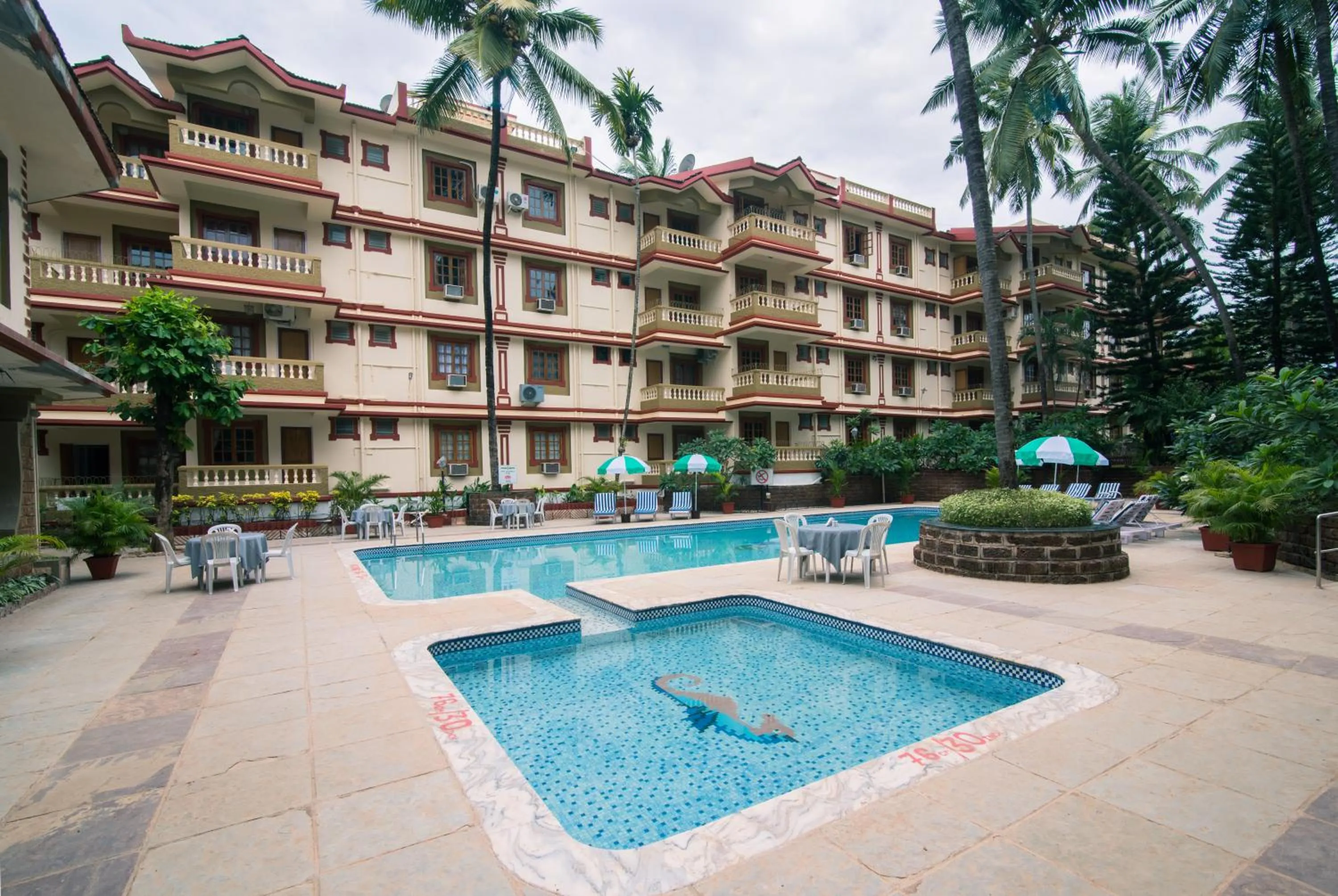 Property building in Lillywoods Highland Beach Resort- Candolim