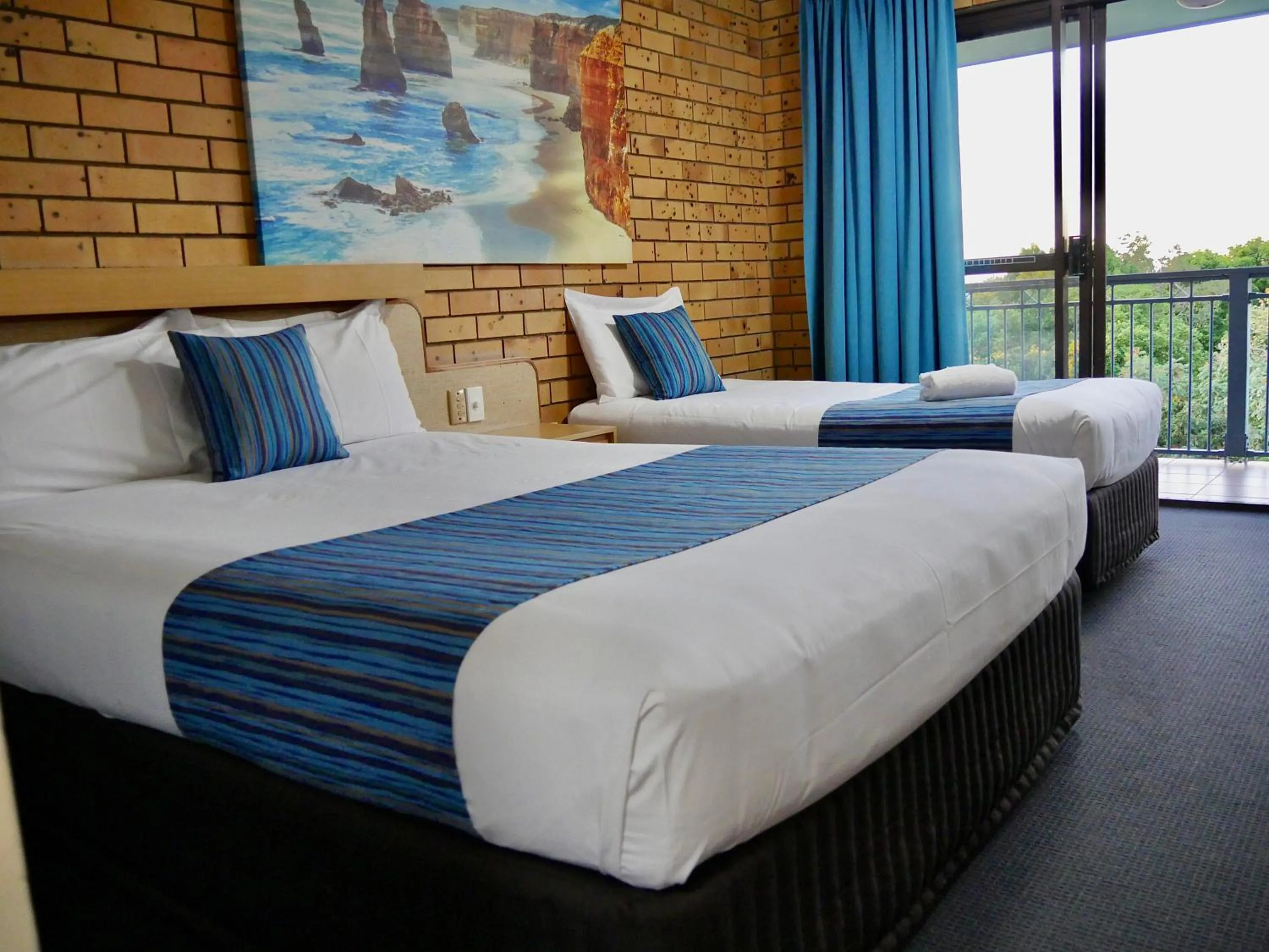 Bed in Tannum On The Beach Motel