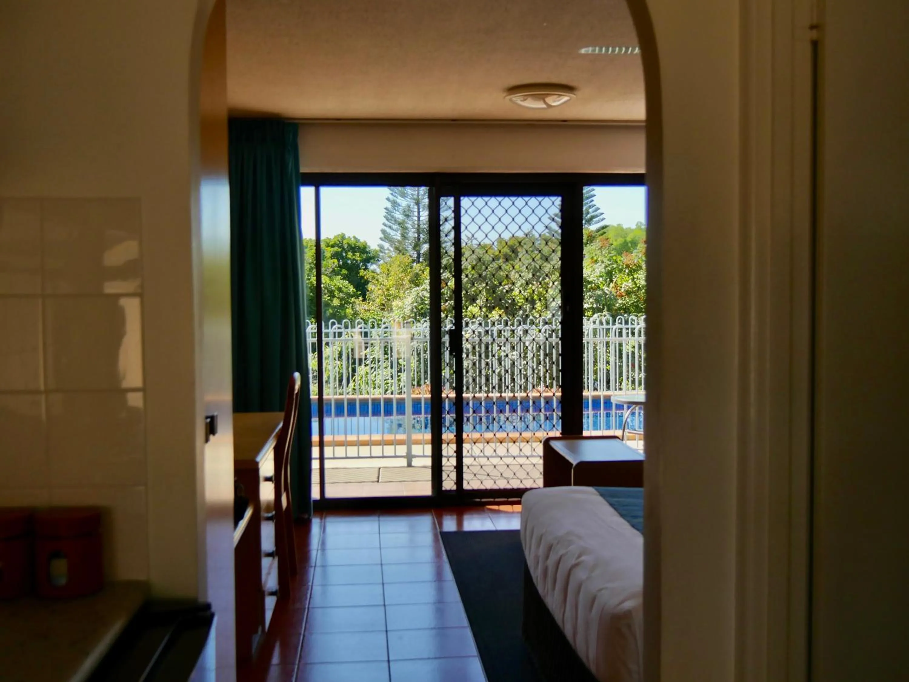 Bed in Tannum On The Beach Motel