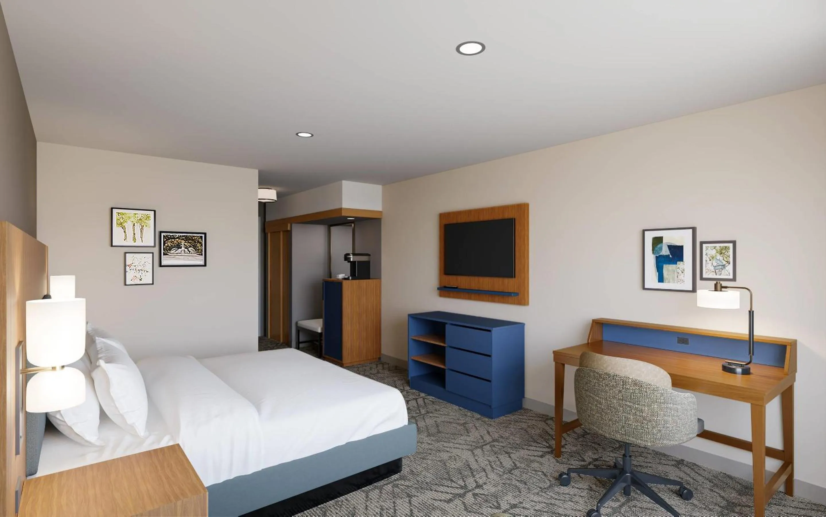 Bedroom, Bed in Country Inn & Suites by Radisson, Amarillo Central