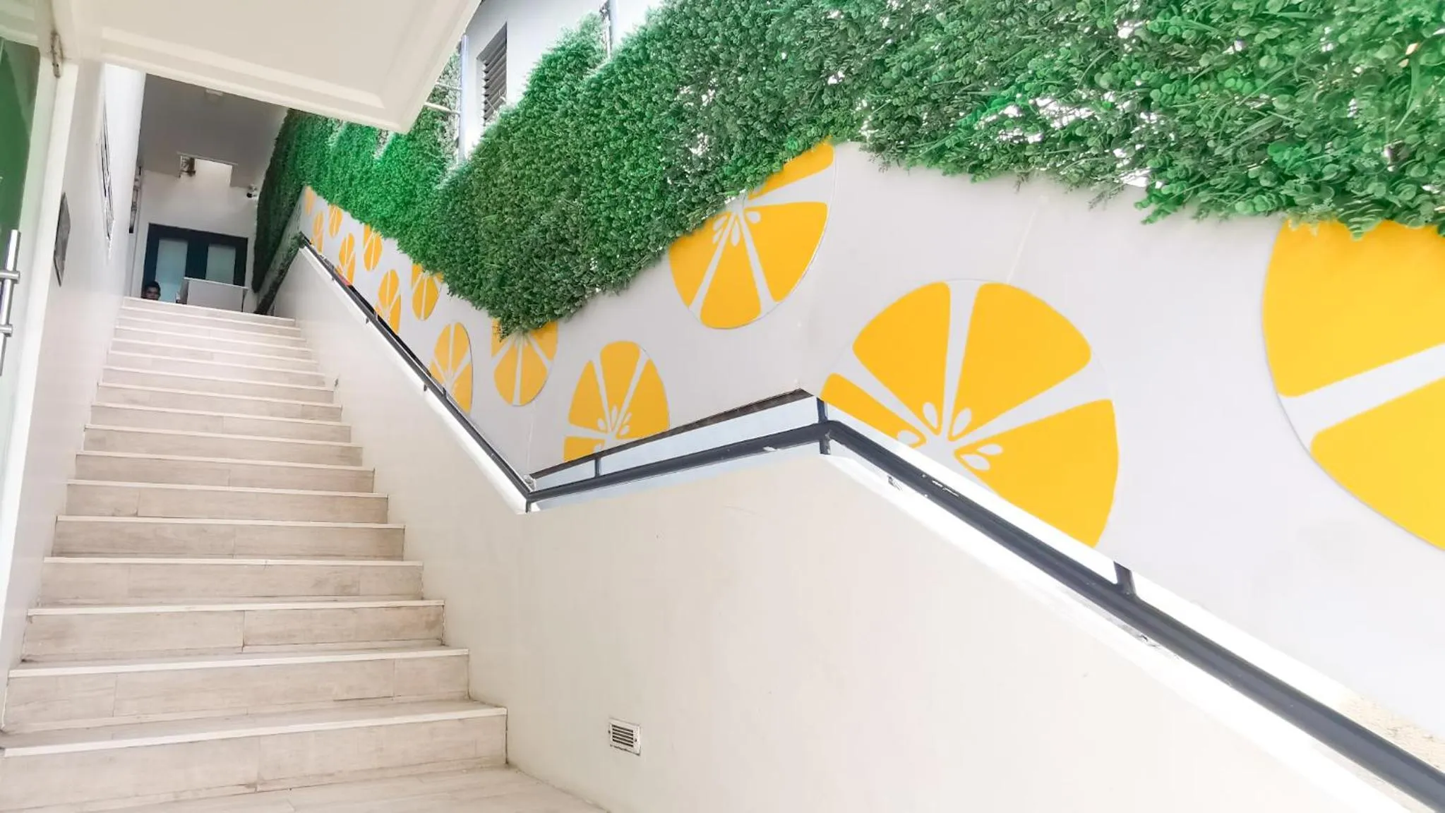 Facade/entrance in Lime Hotel Boracay