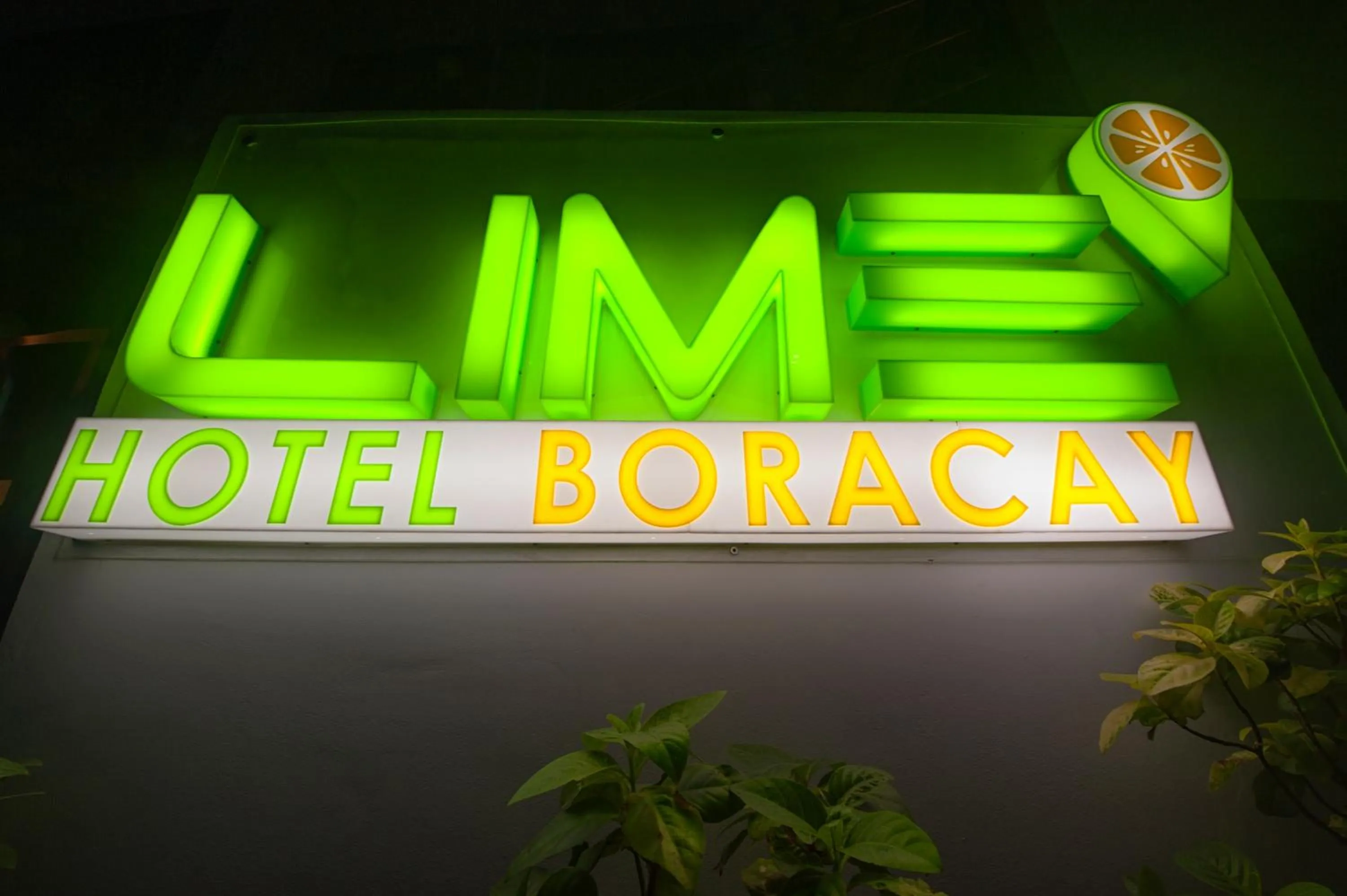 Property logo or sign in Lime Hotel Boracay