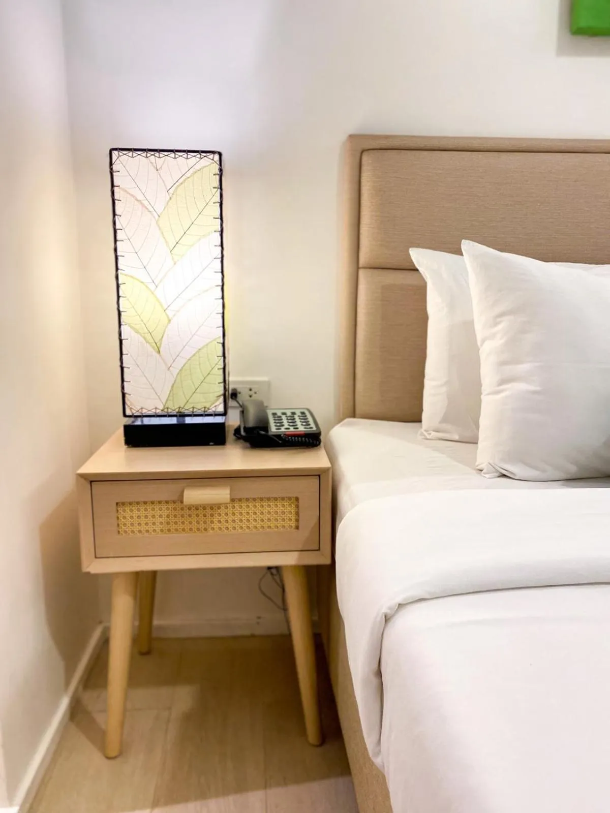 Bed in Lime Hotel Boracay