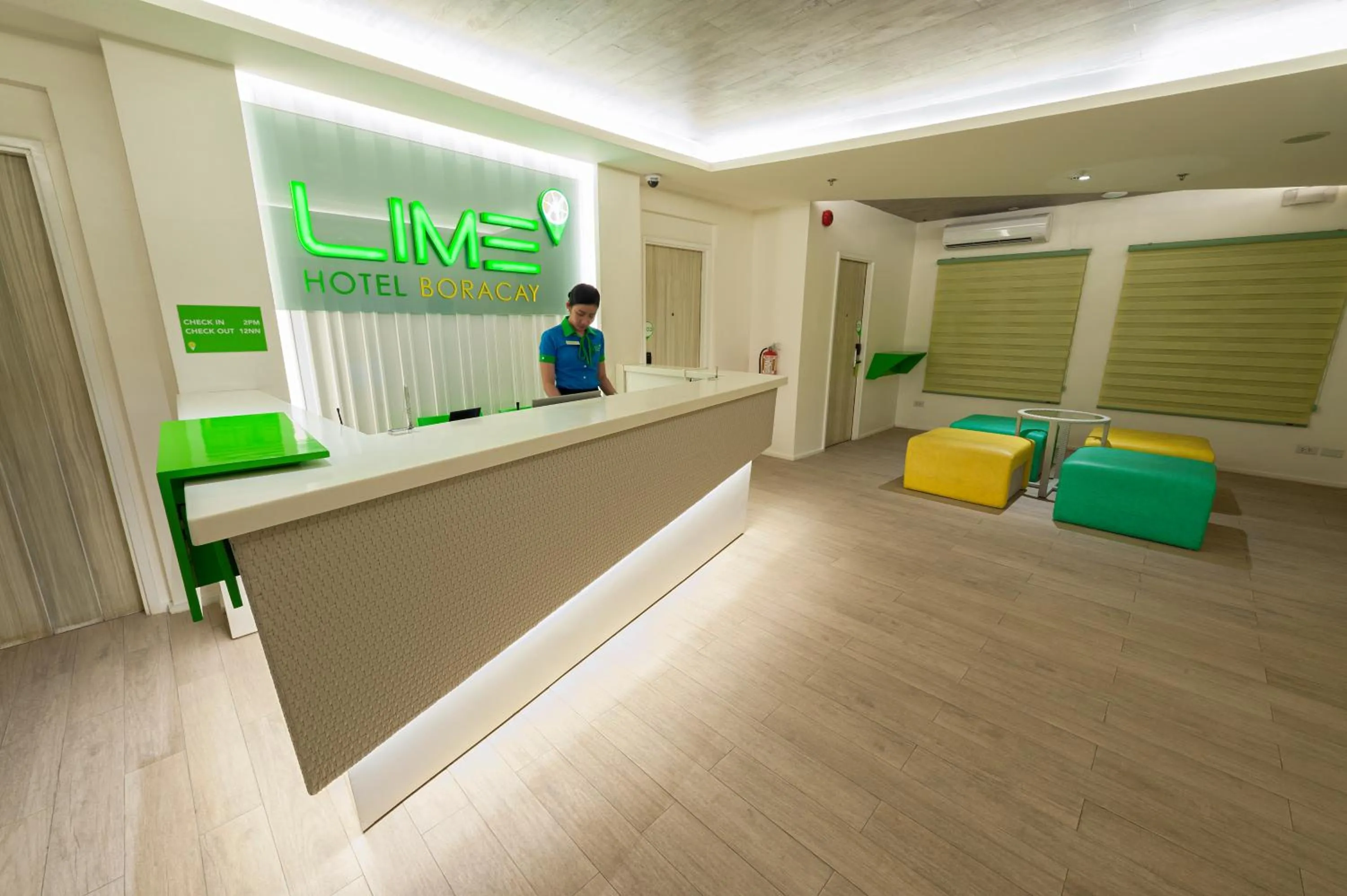 Staff in Lime Hotel Boracay