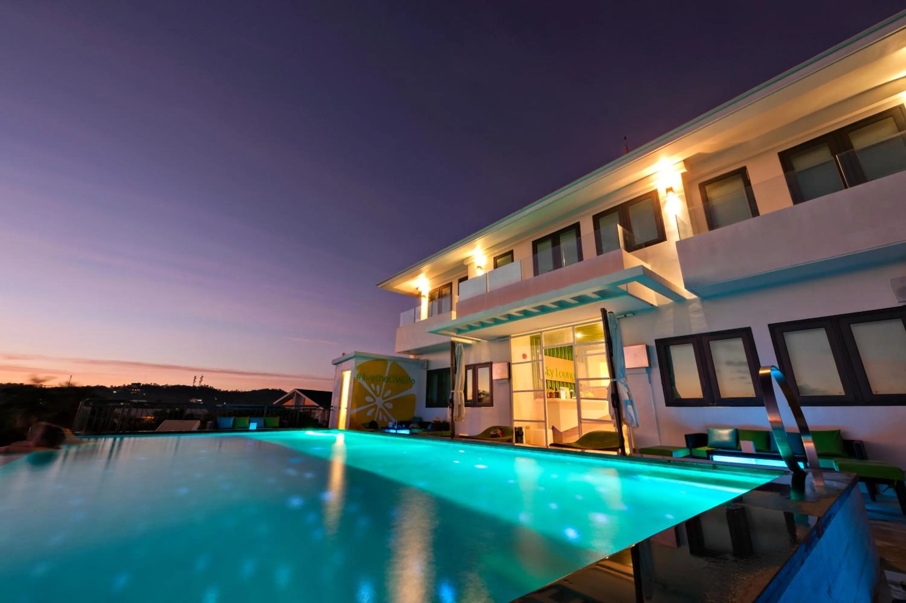 Property building in Lime Hotel Boracay