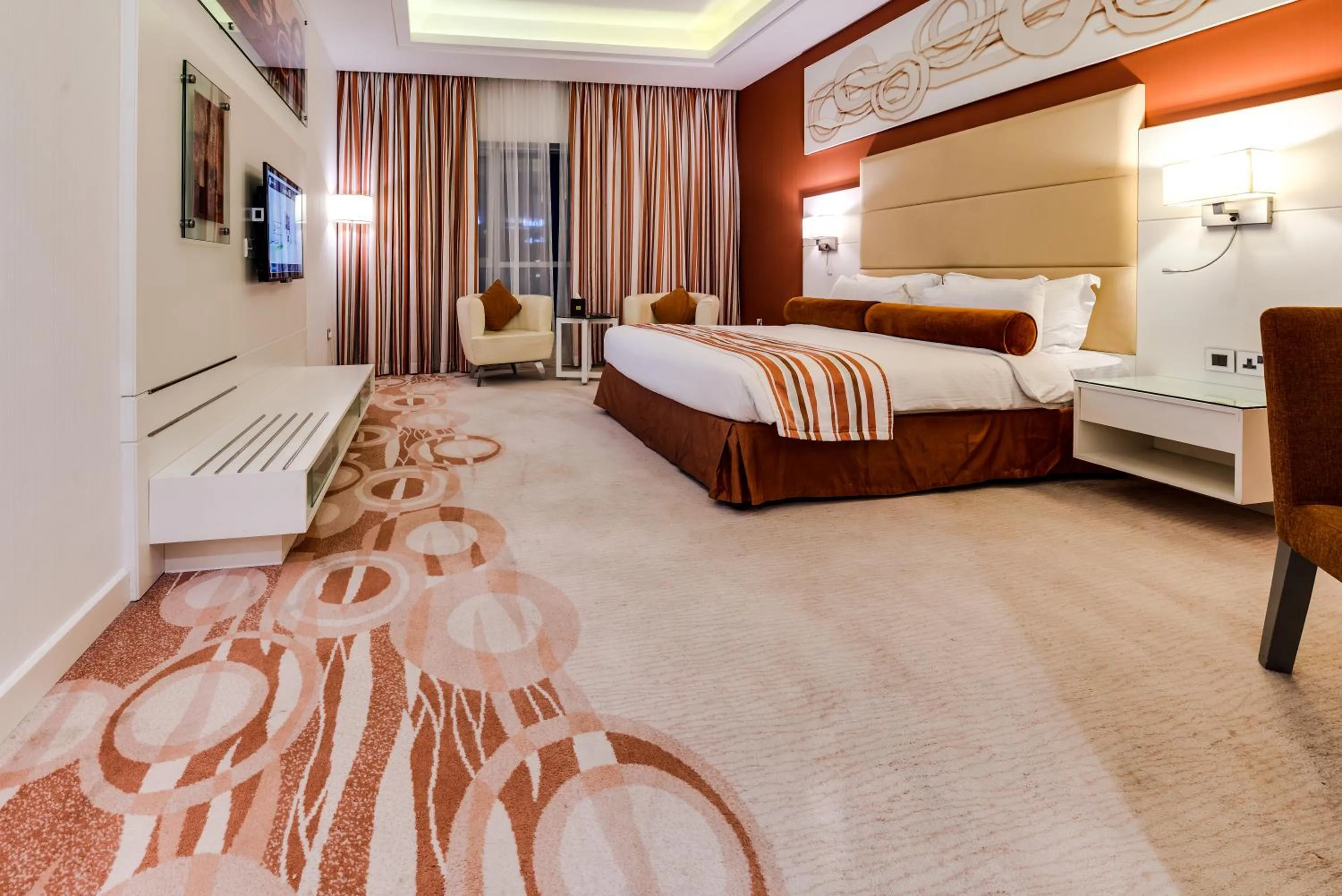Bed in Golden Tulip Downtown Abu Dhabi