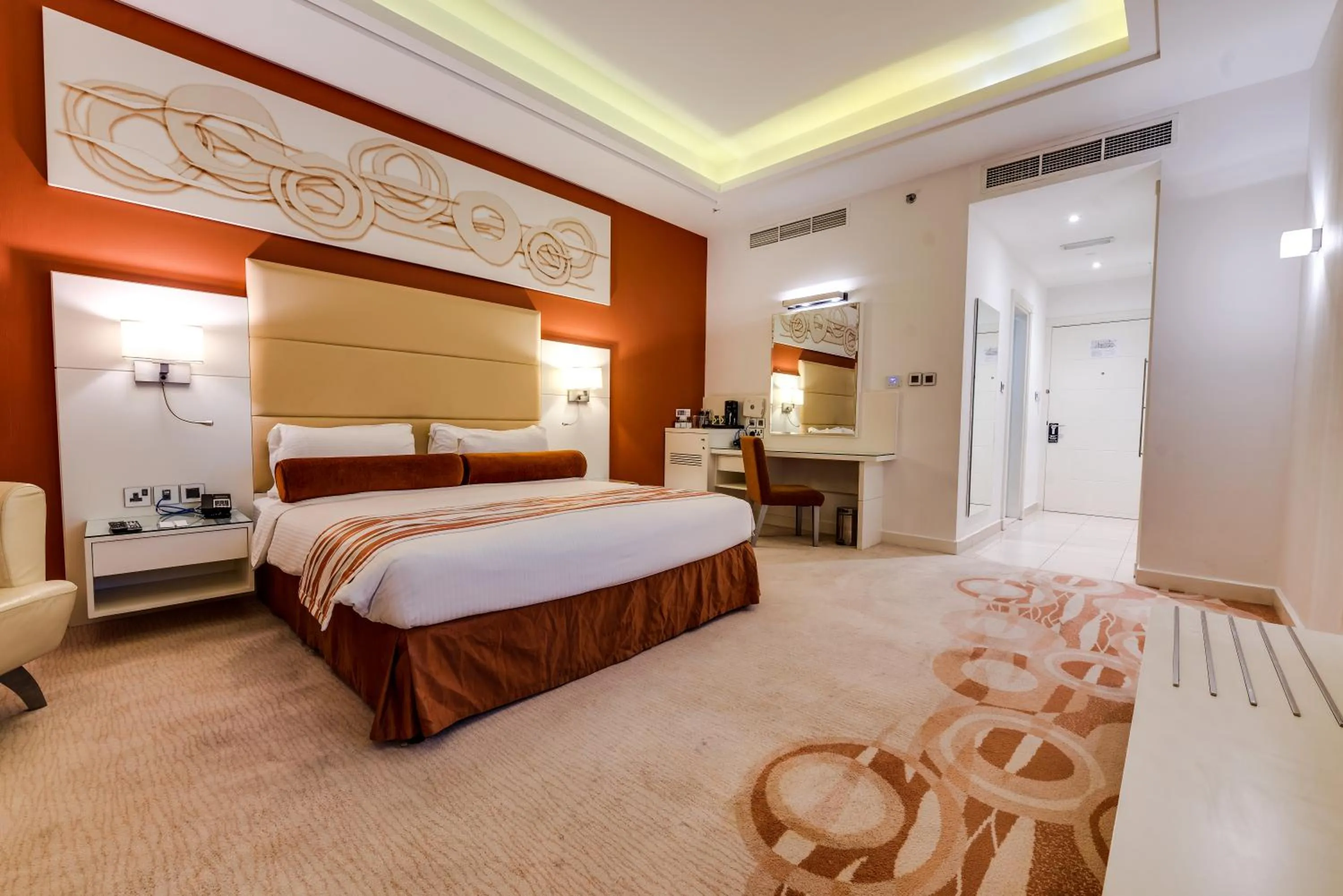 Bed in Golden Tulip Downtown Abu Dhabi