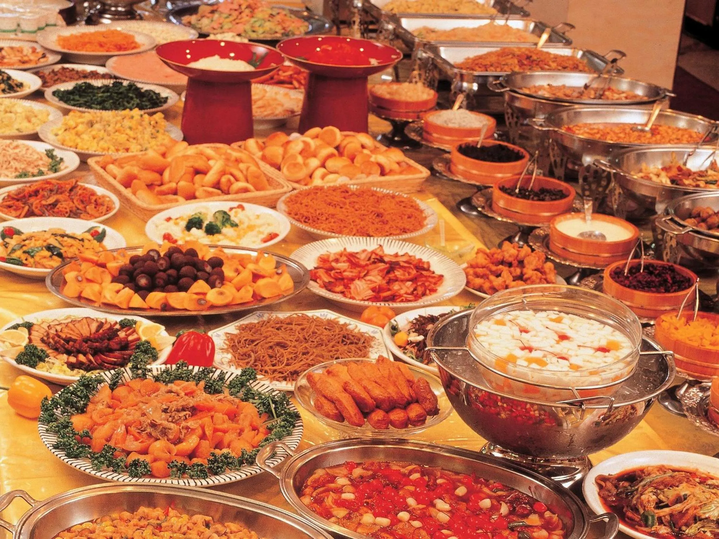 Buffet breakfast in Mt Fuji Hanayagi no Sho Keizan