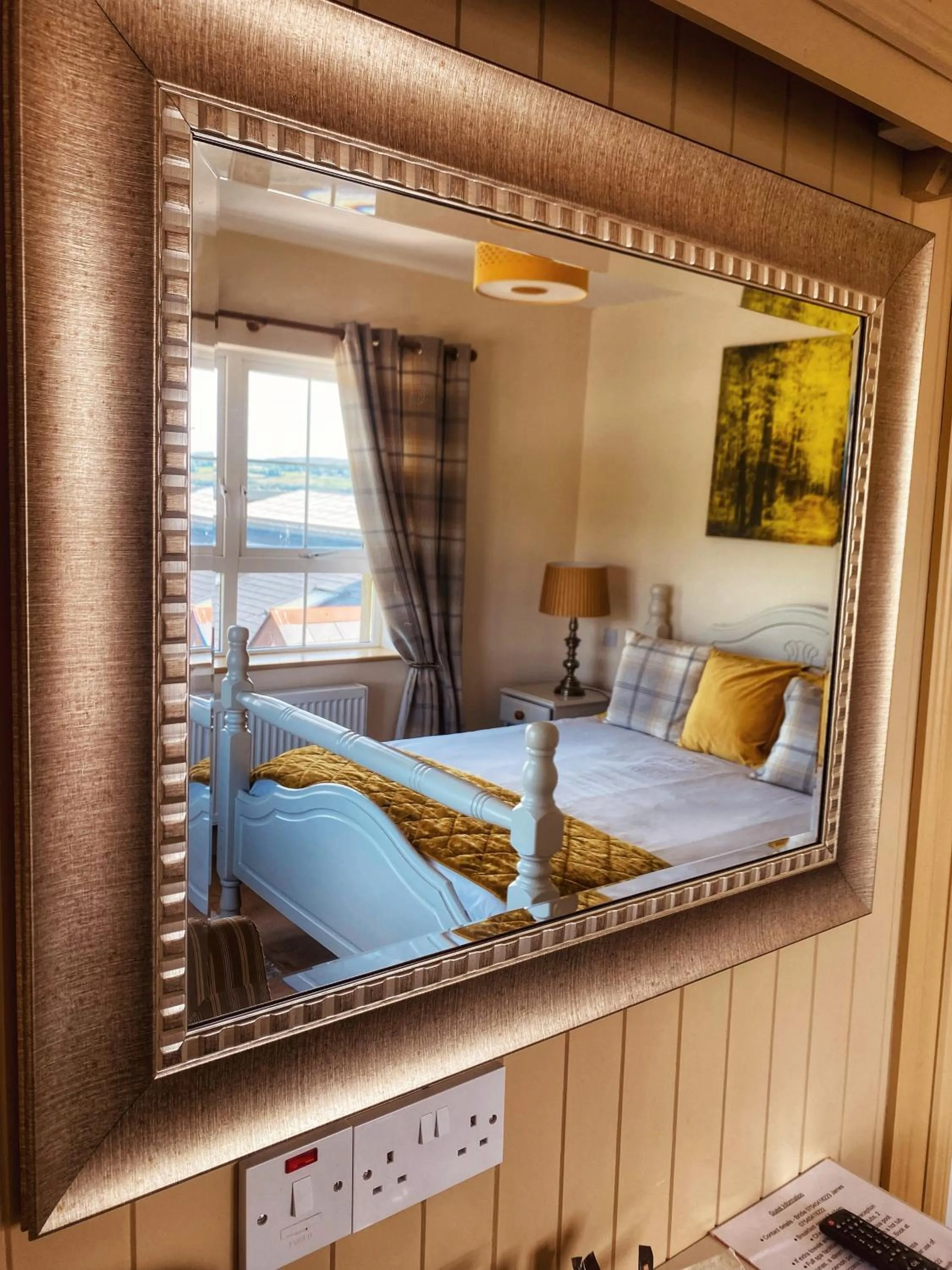 Bed in Dulrush Lodge Guest House, Restaurant and Self-Catering