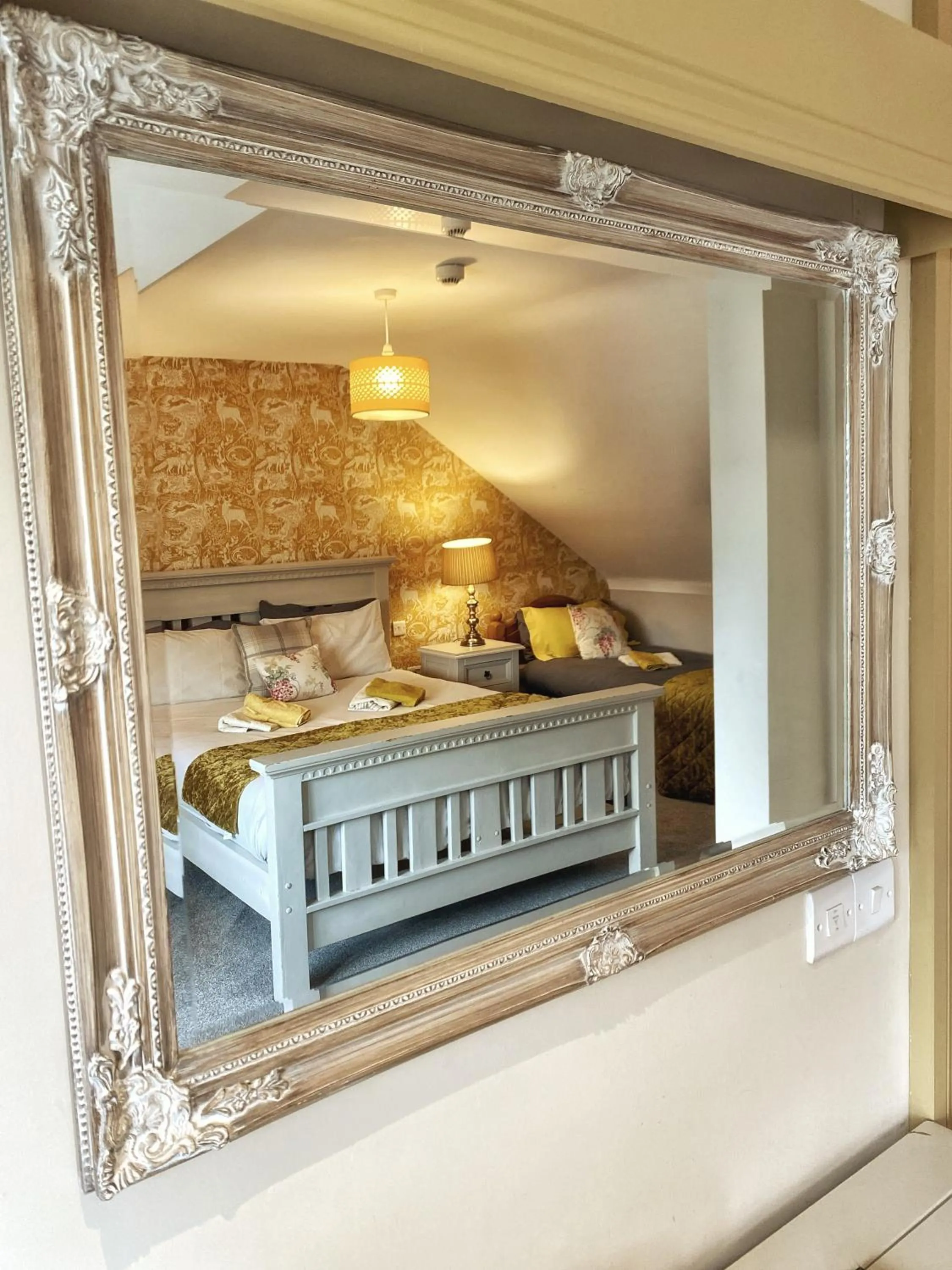 Bed in Dulrush Lodge Guest House, Restaurant and Self-Catering