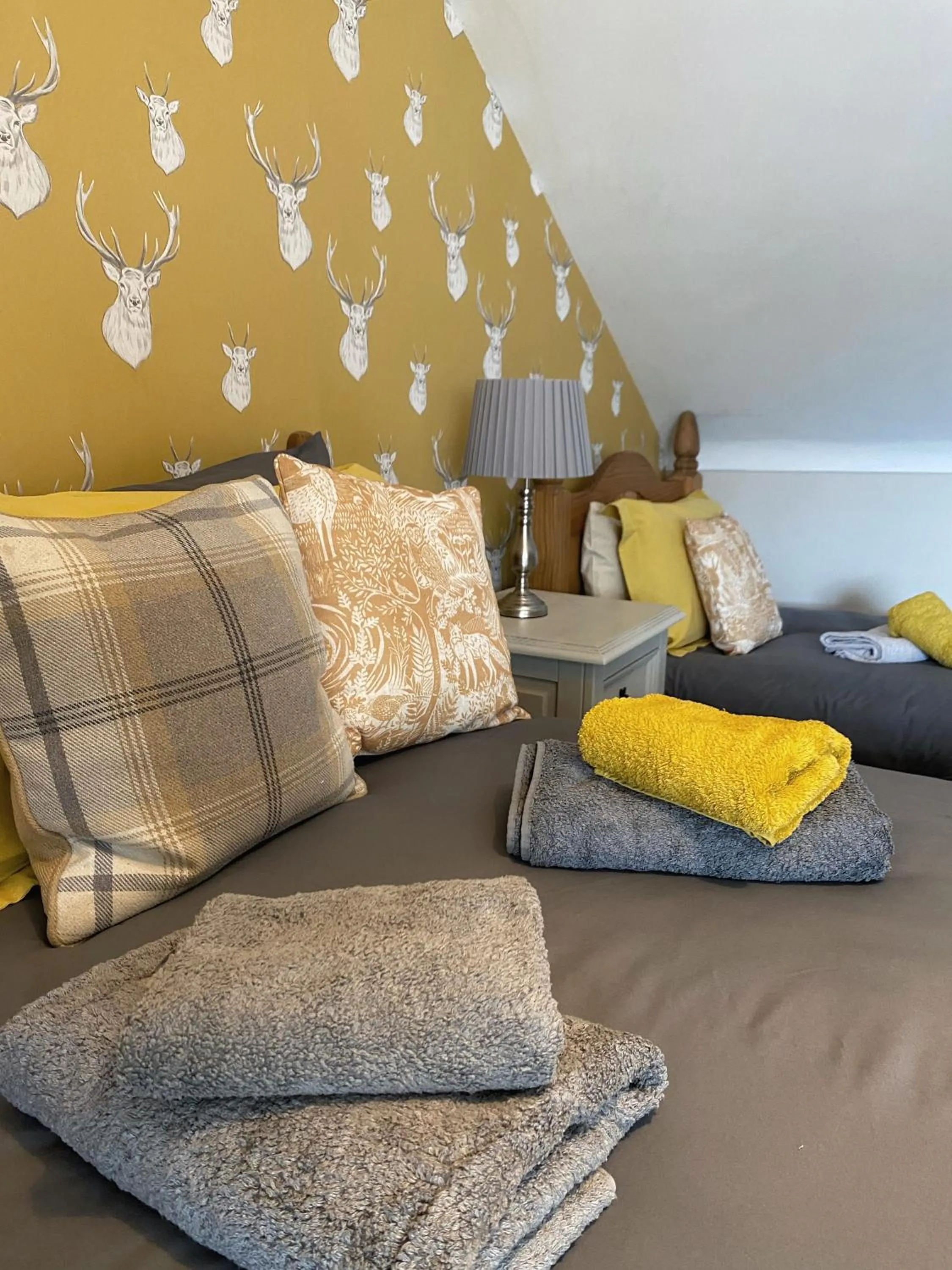 Bed in Dulrush Lodge Guest House, Restaurant and Self-Catering