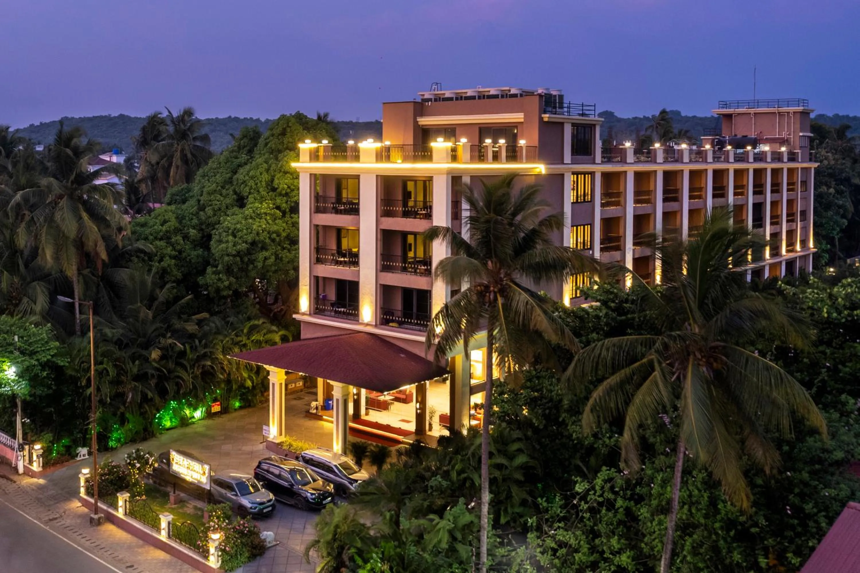 Property building in Seashell Suites and Villas- Candolim Goa
