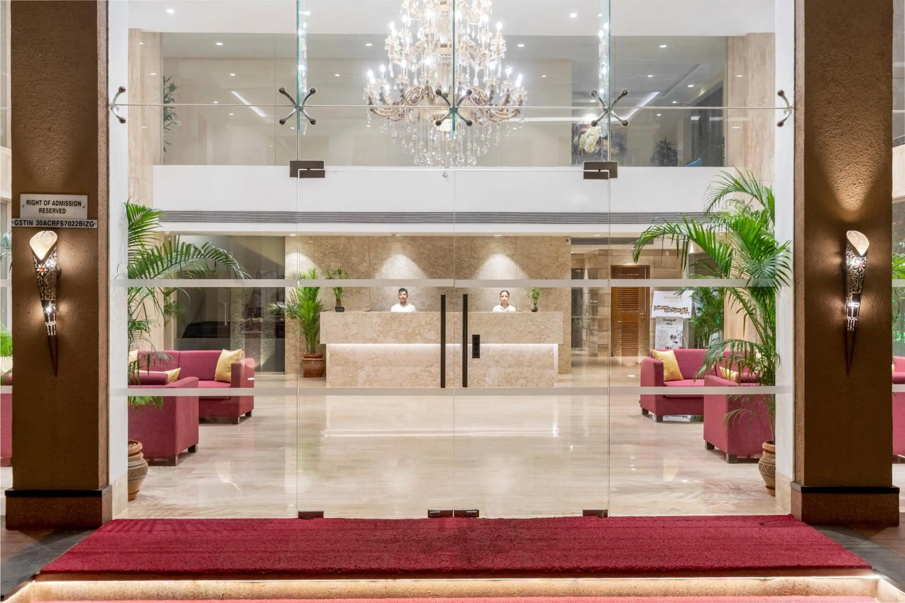 Lobby or reception in Seashell Suites and Villas- Candolim Goa