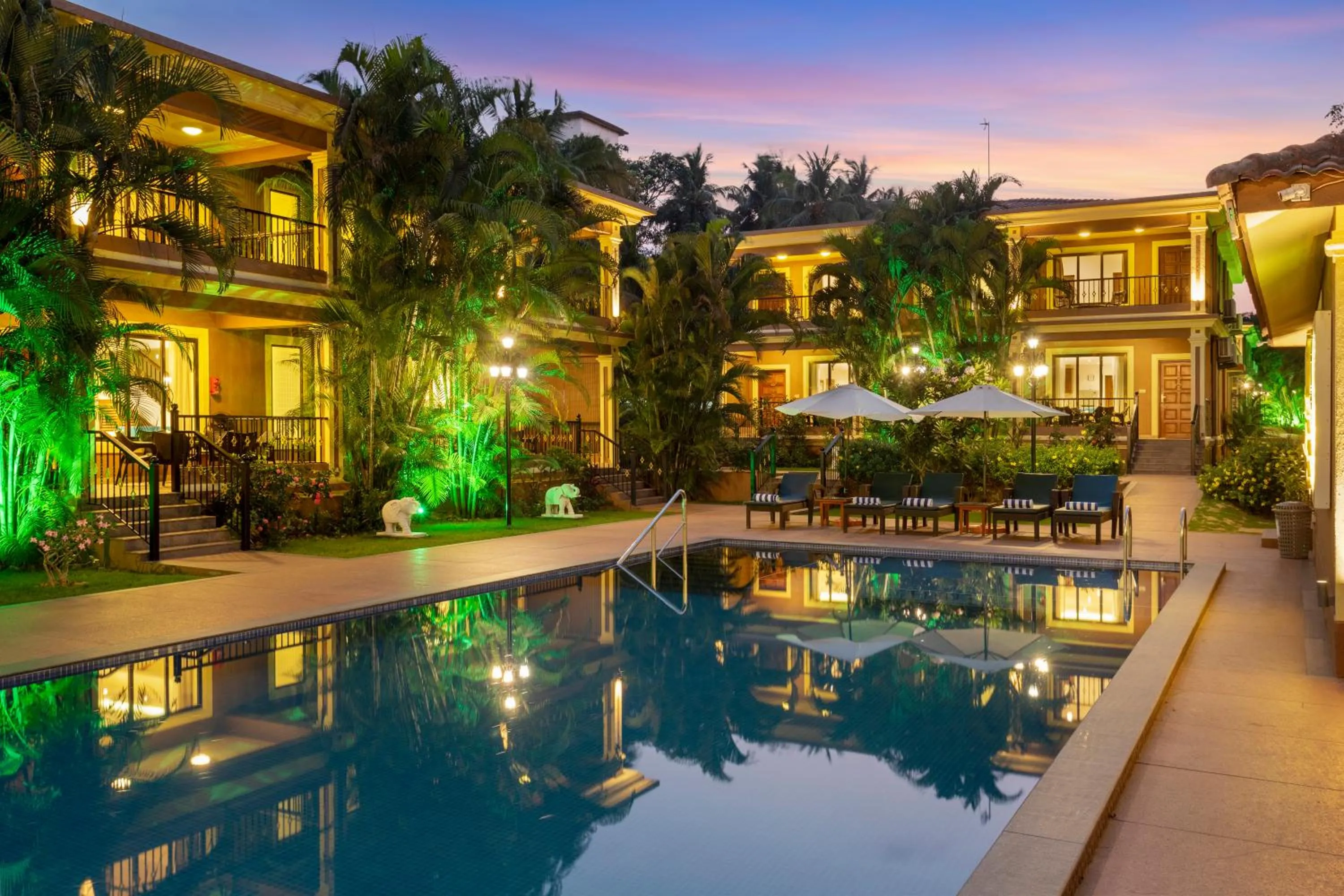 Property building in Seashell Suites and Villas- Candolim Goa