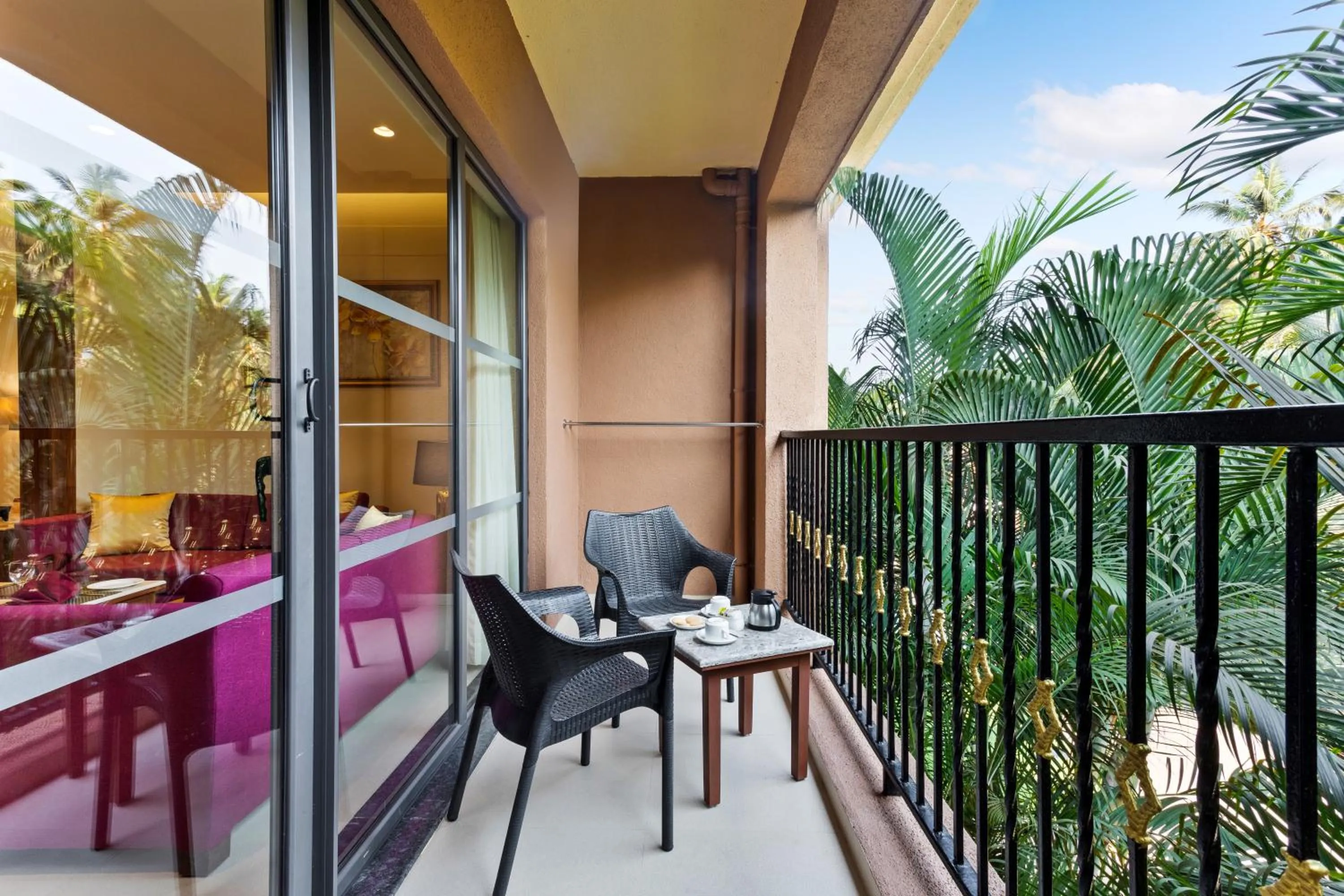 Balcony/Terrace in Seashell Suites and Villas- Candolim Goa