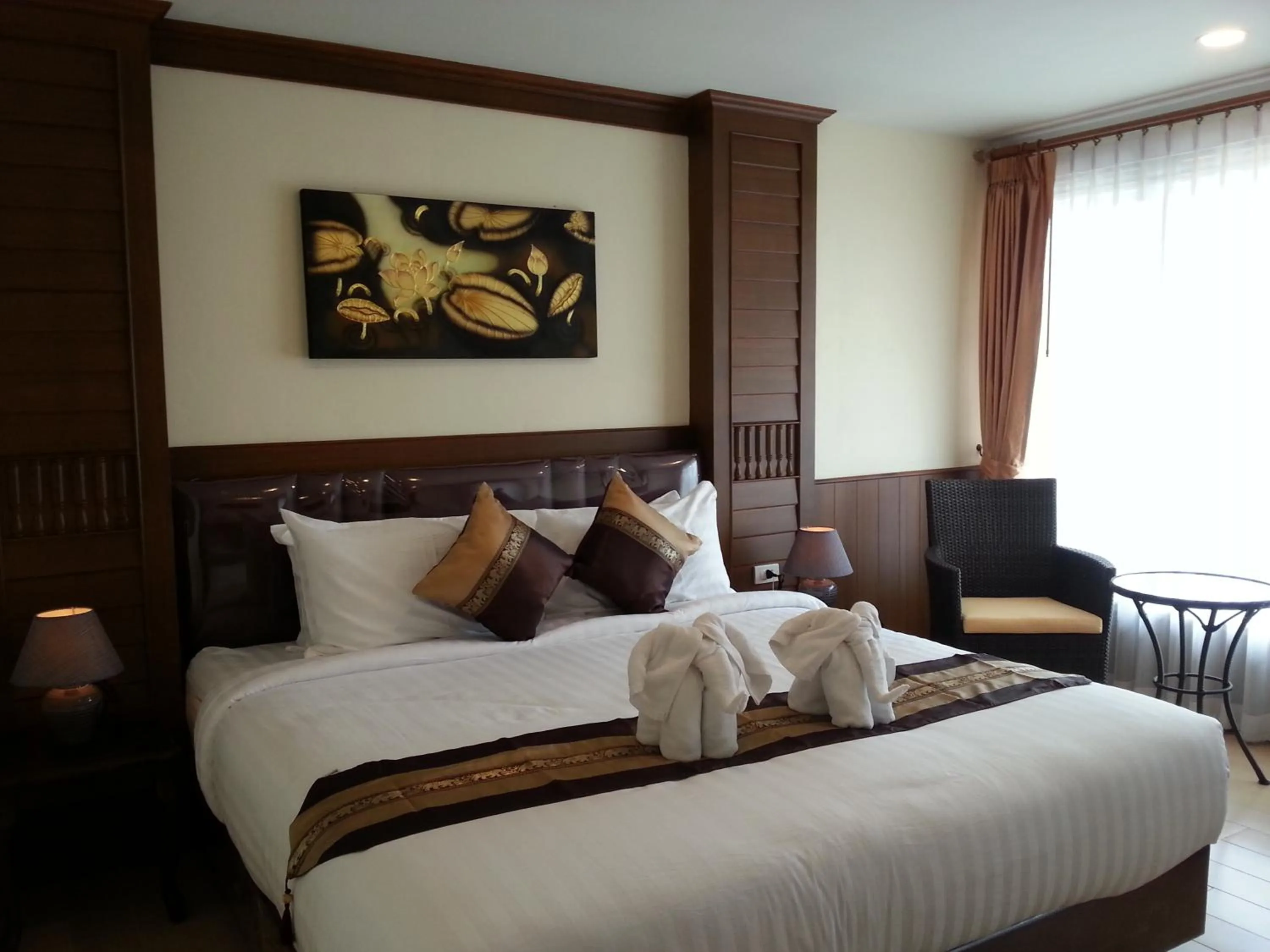 Bed in MD Boutique Hotel