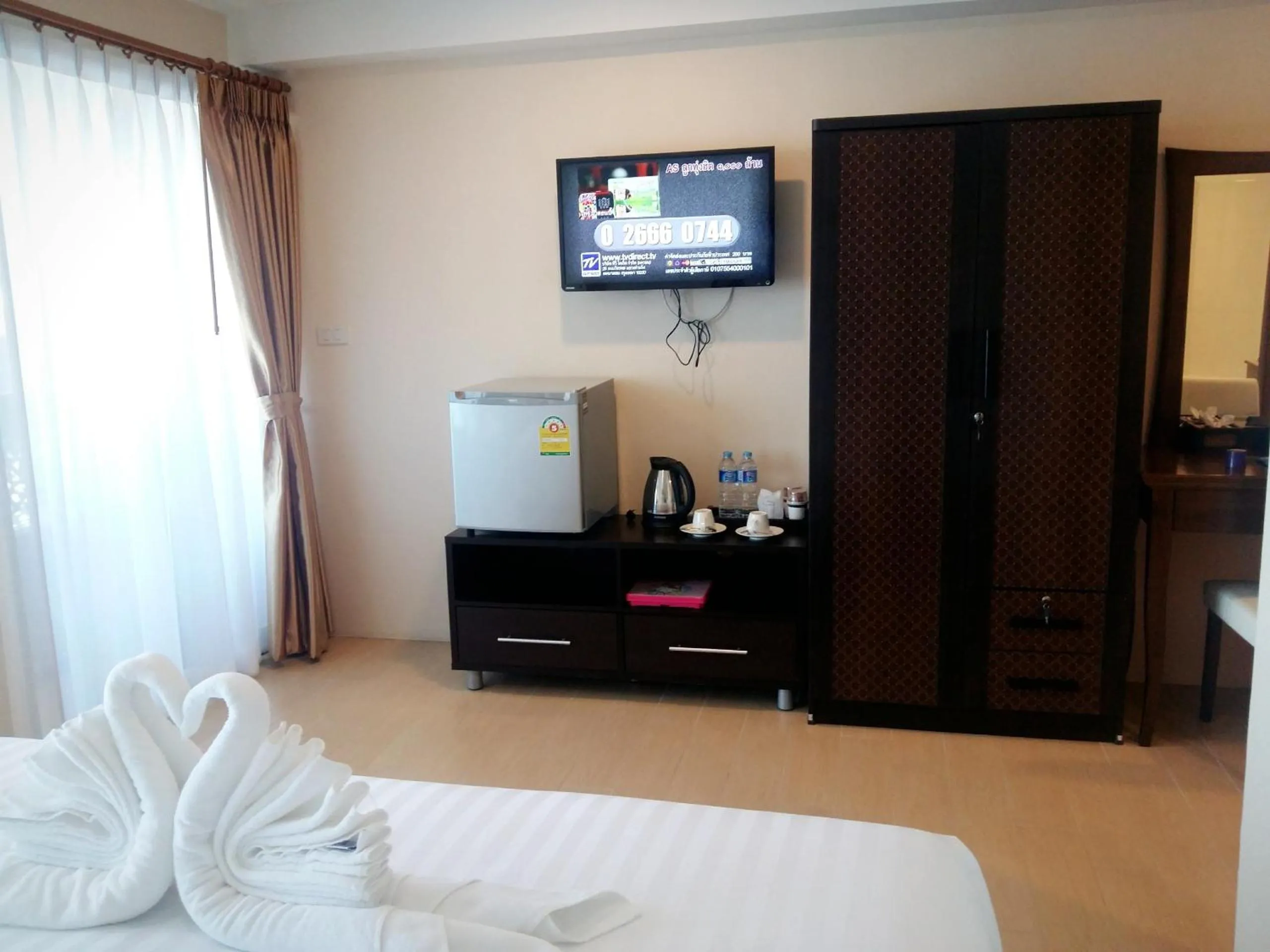 TV and multimedia, Bed in MD Boutique Hotel